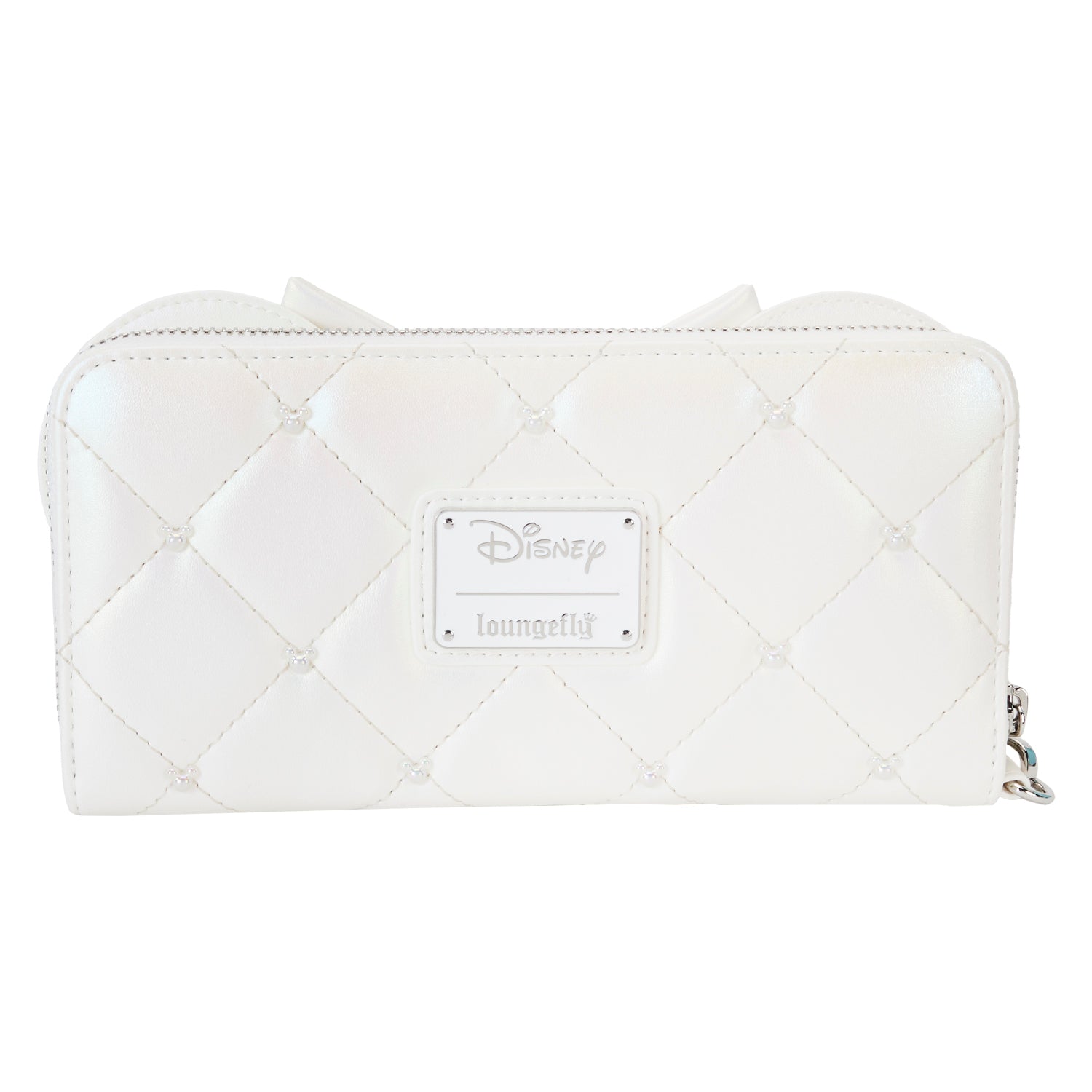 Loungefly Disney Minnie Mouse Iridescent Wedding Wristlet Wallet