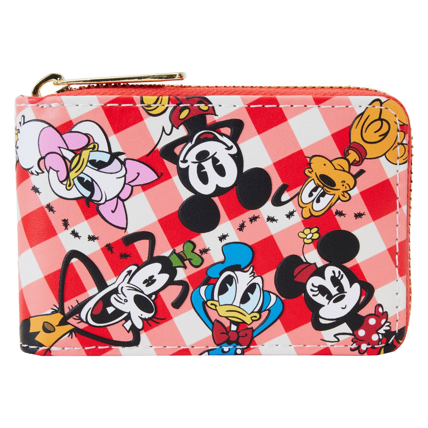 Loungefly Disney Mickey and Friends Picnic Accordion Wallet