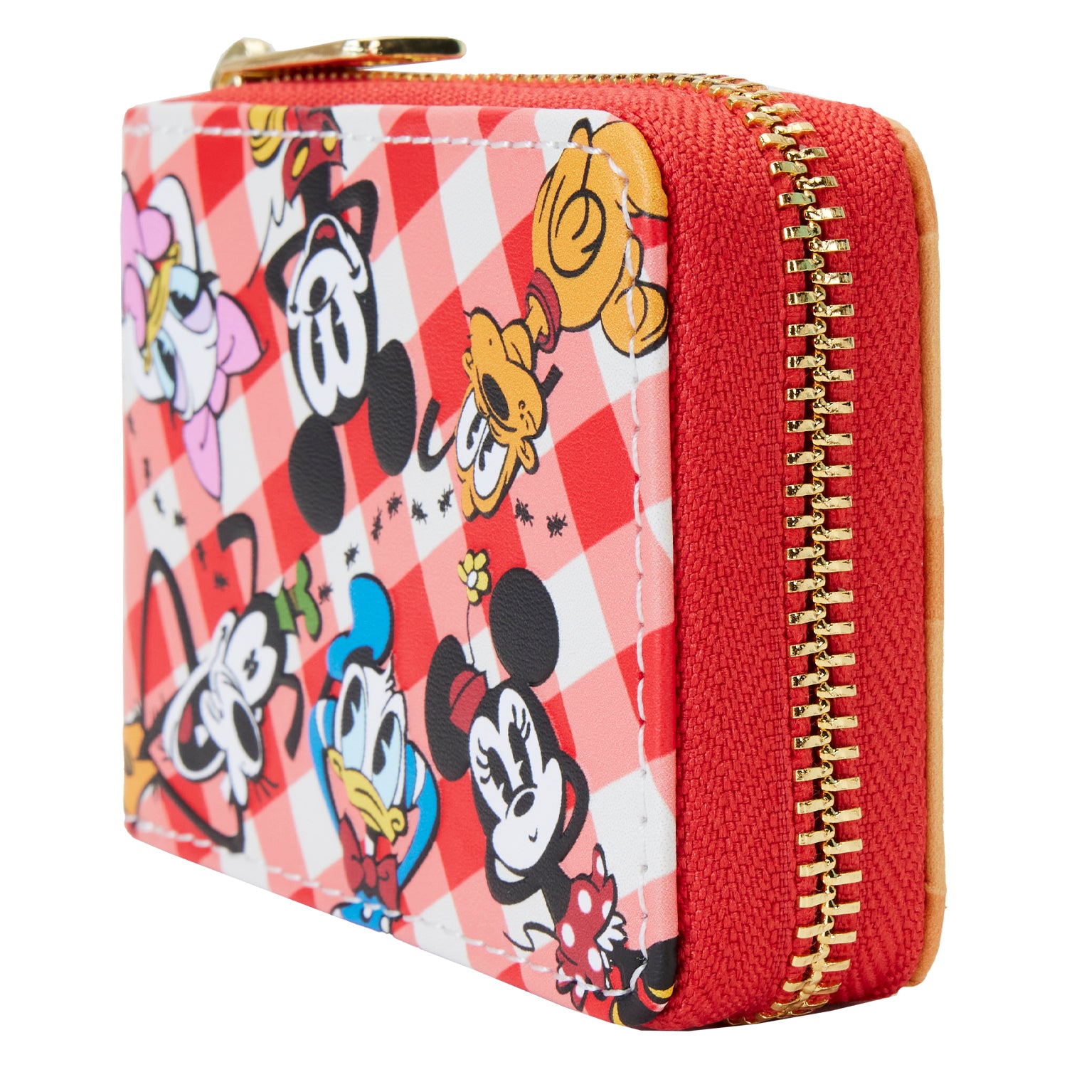 Loungefly Disney Mickey and Friends Picnic Accordion Wallet