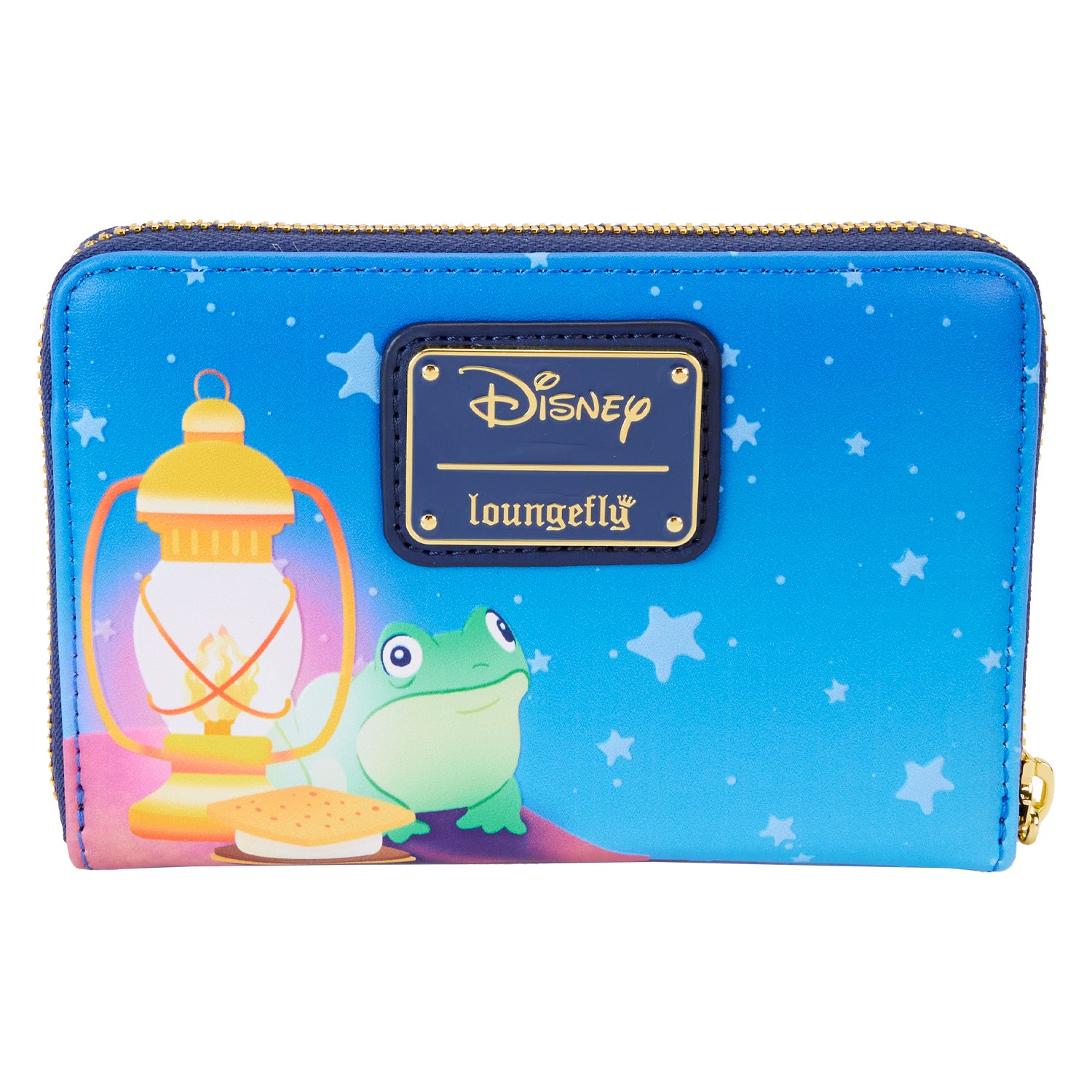 Loungefly Disney Lilo and Stitch Camping Cuties Zip Around Wallet