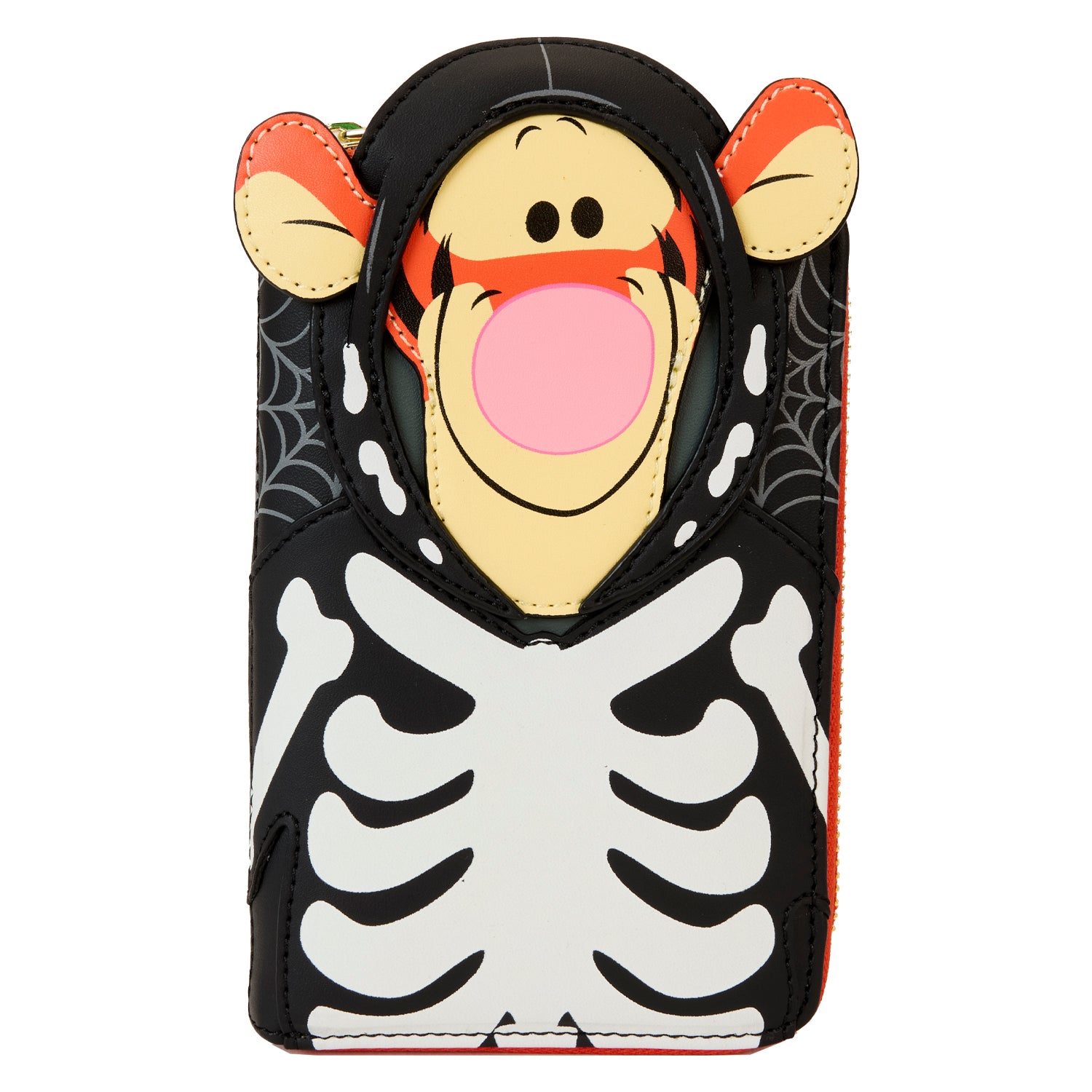 Loungefly Disney Winnie The Pooh Skeleton Tigger Zip Around Wallet | Blue Culture Tees