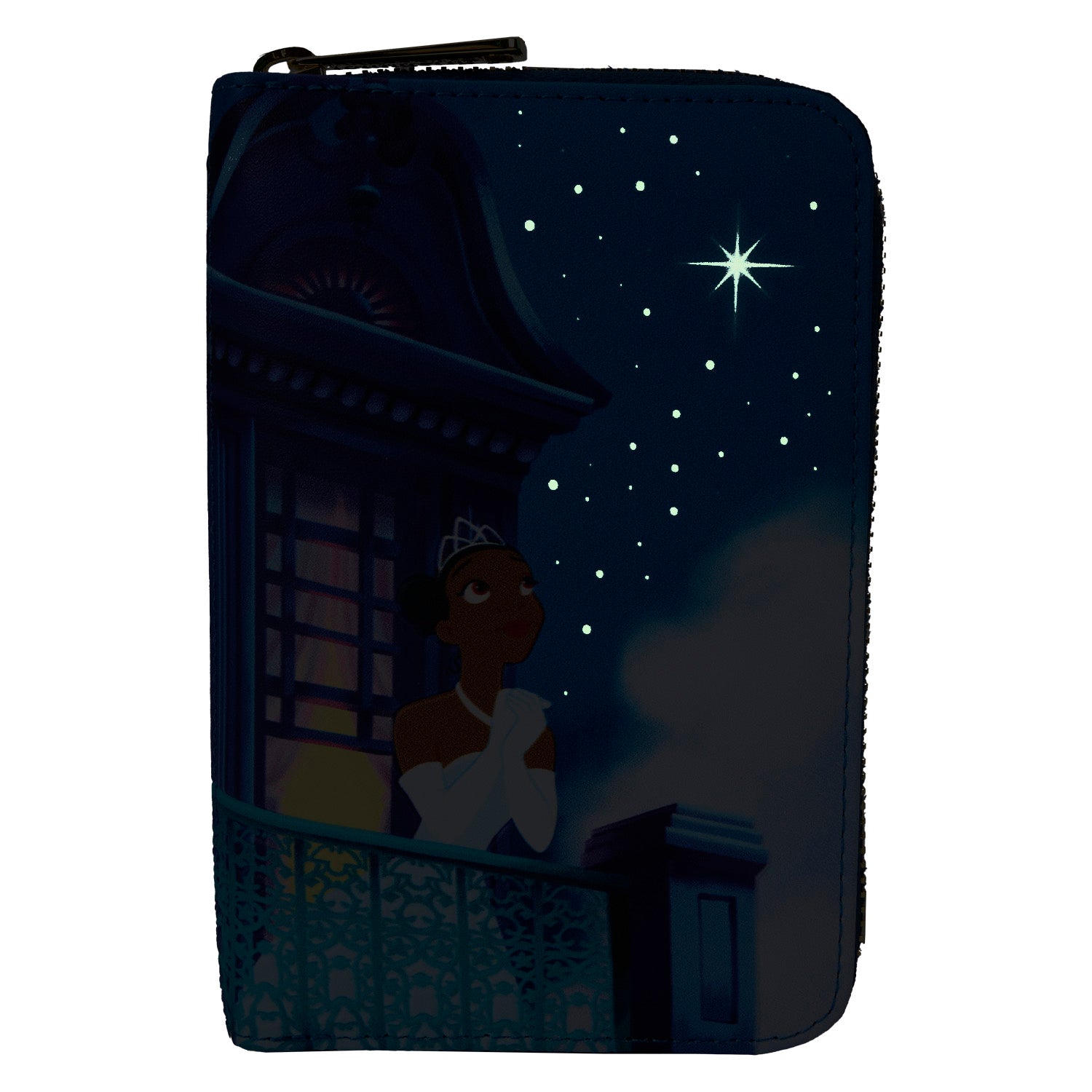 Loungefly Disney Princess and the Frog 15th Anniversary Zip Around Wallet | Blue Culture Tees