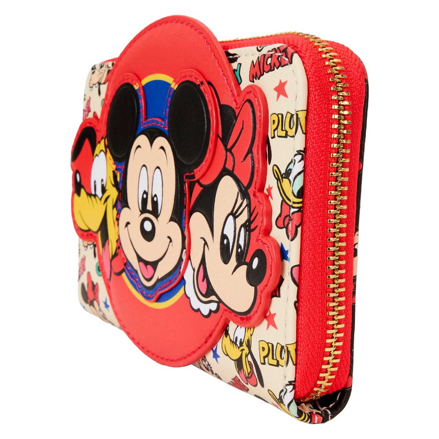 Loungefly Disney Classic Mickey and Friends Zip Around Wallet | Blue Culture Tees