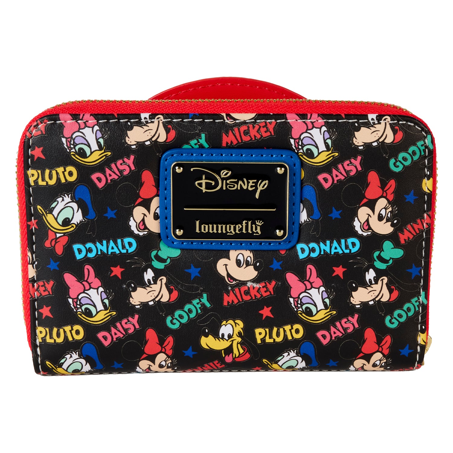 Loungefly Disney Classic Mickey and Friends Zip Around Wallet | Blue Culture Tees