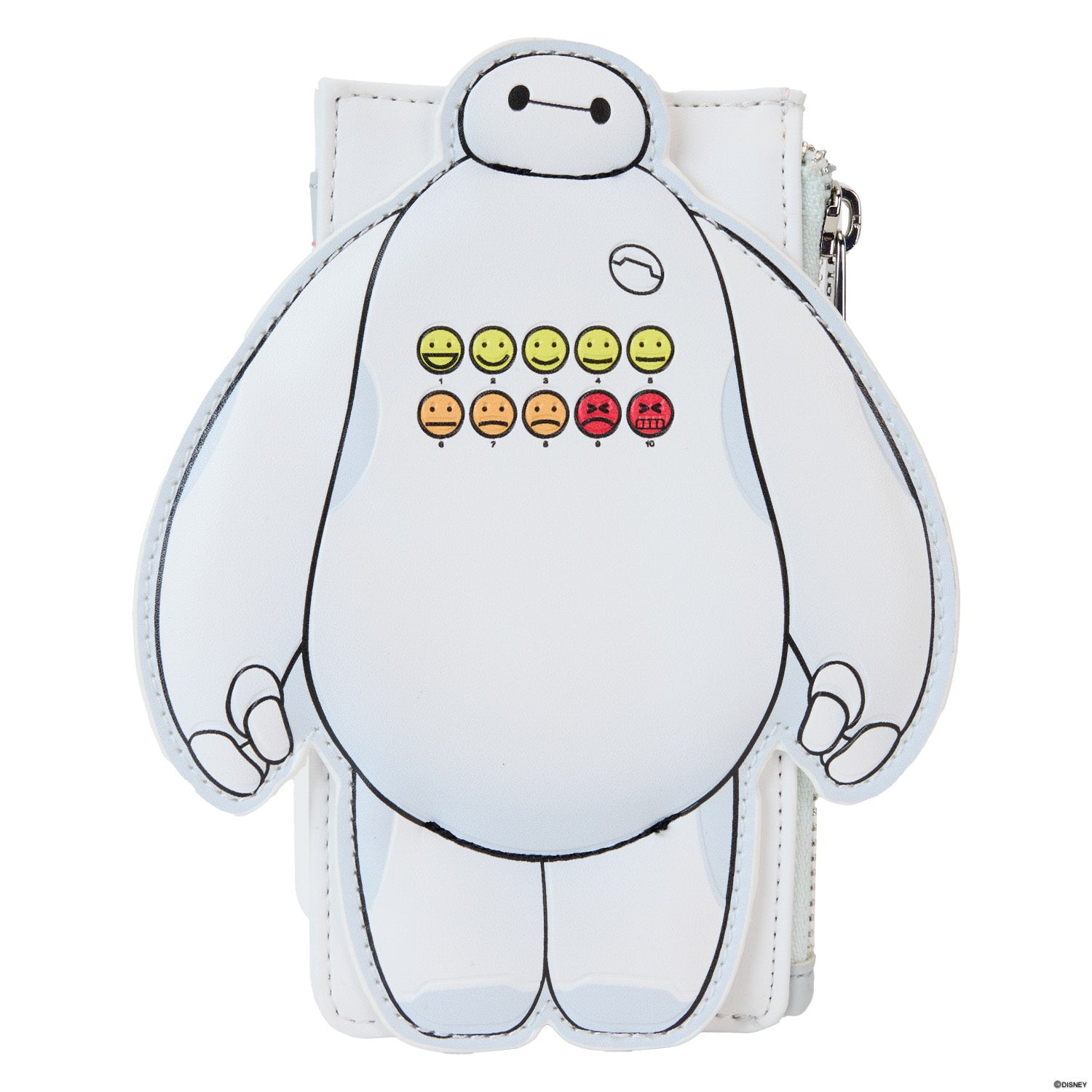 Loungefly Disney Big Hero 6 10th Anniversary Baymax Large Card Holder | Blue Culture Tees