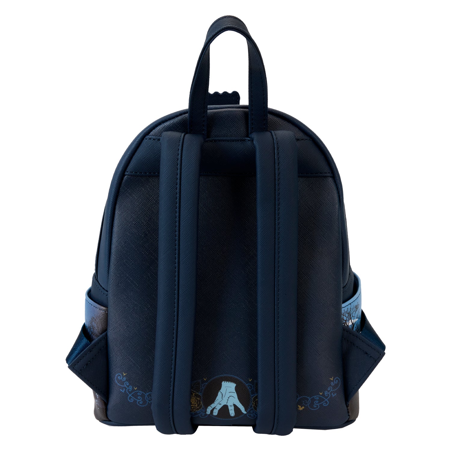 Loungefly Wednesday Nevermore Academy GITD Mini Backpack | Blue Culture Tees