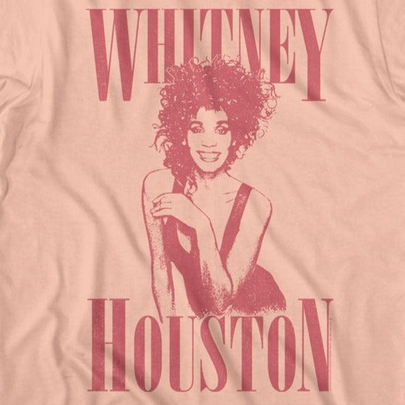 Whitney Houston Monochrome Whit T-Shirt