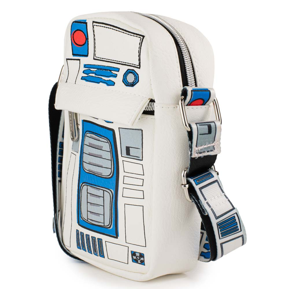 Star Wars R2-D2 Parts Bounding Crossbody Bag | Blue Culture Tees