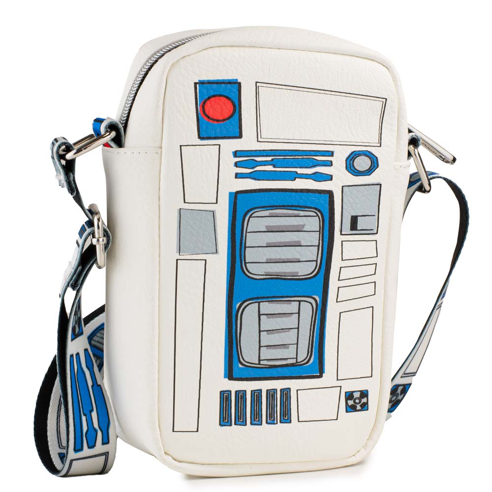 Star Wars R2-D2 Parts Bounding Crossbody Bag | Blue Culture Tees