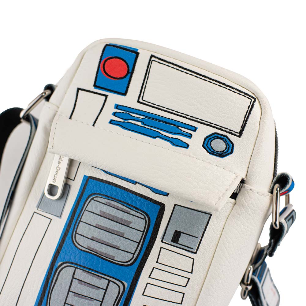 Star Wars R2-D2 Parts Bounding Crossbody Bag | Blue Culture Tees