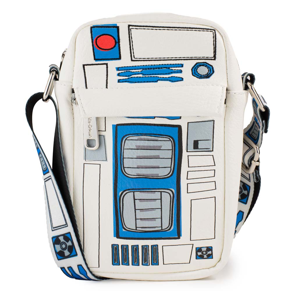 Star Wars R2-D2 Parts Bounding Crossbody Bag | Blue Culture Tees