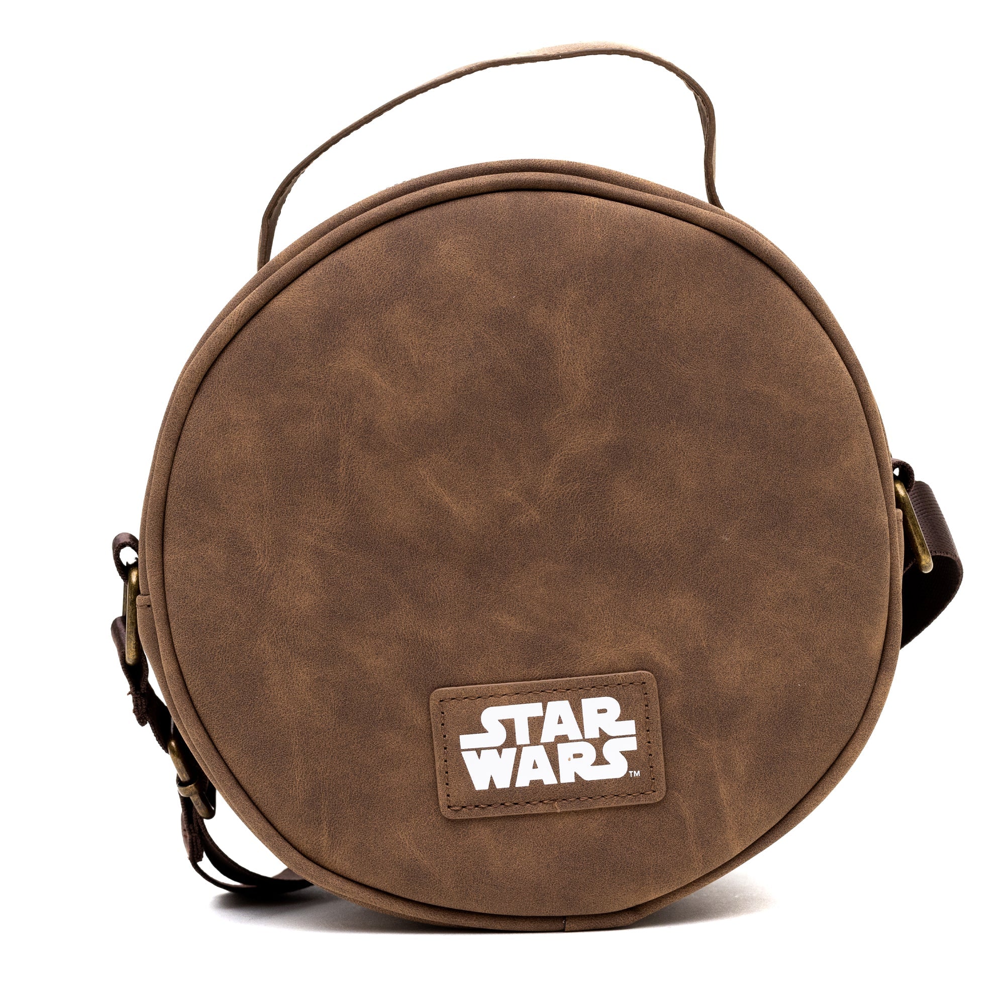 Star Wars Rebel Alliance Insignia Emblem Debossed Round Crossbody Bag