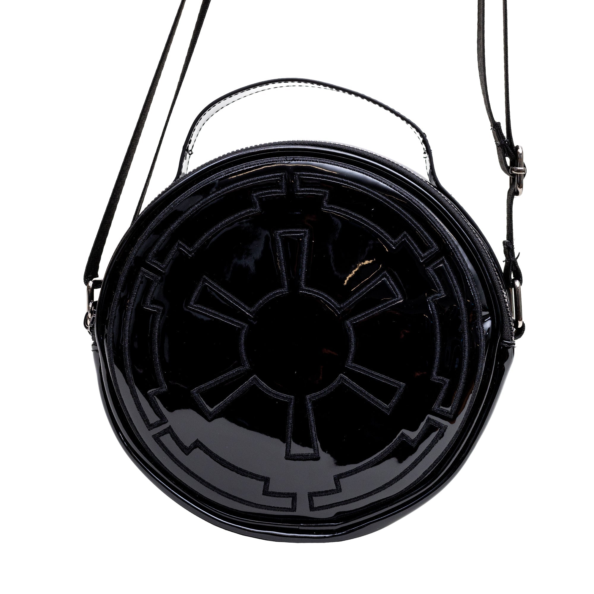 Star Wars Galactic Empire Imperial Insignia Embroidered Round Crossbody Bag