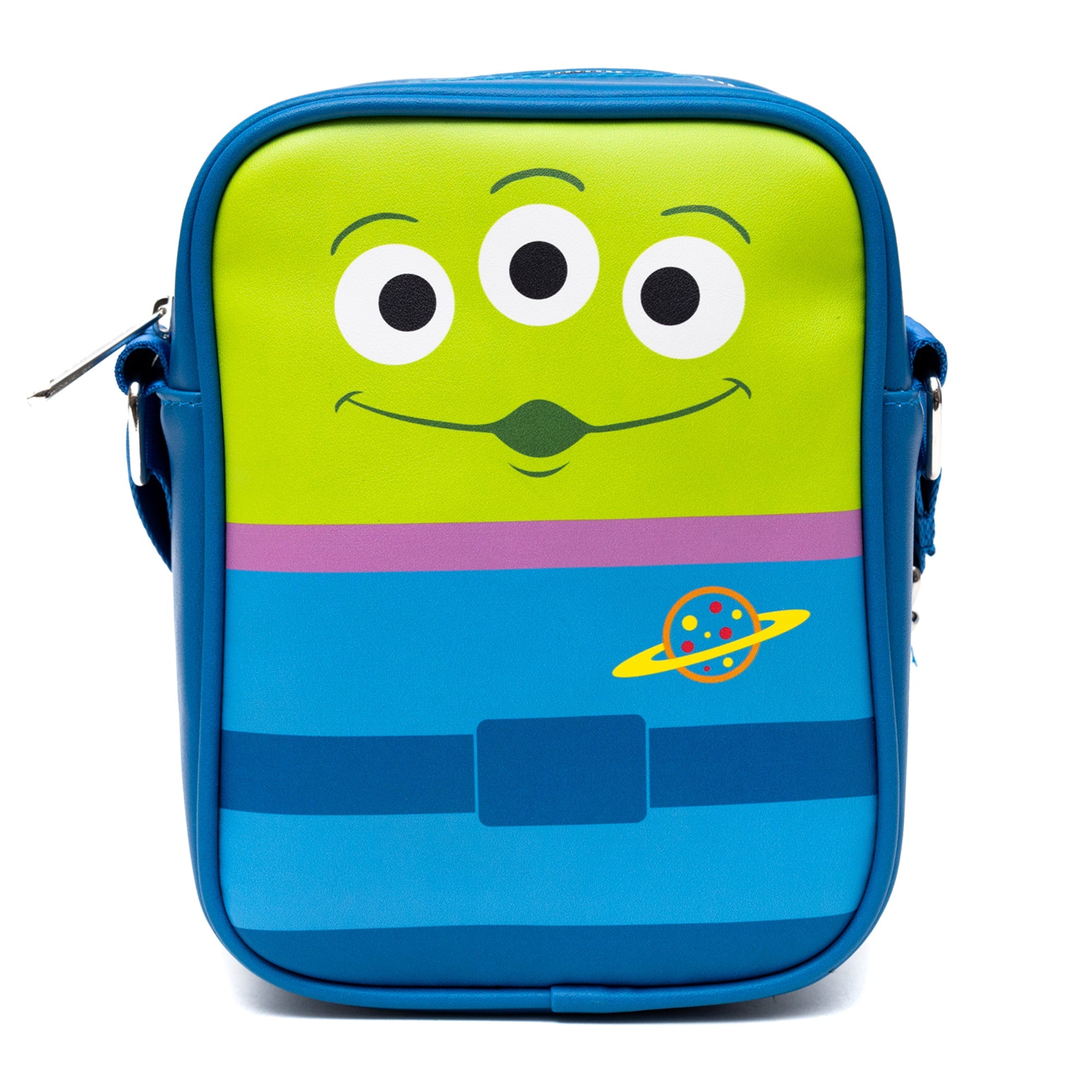 Disney Toy Story Alien Close Up Crossbody Bag | Blue Culture Tees