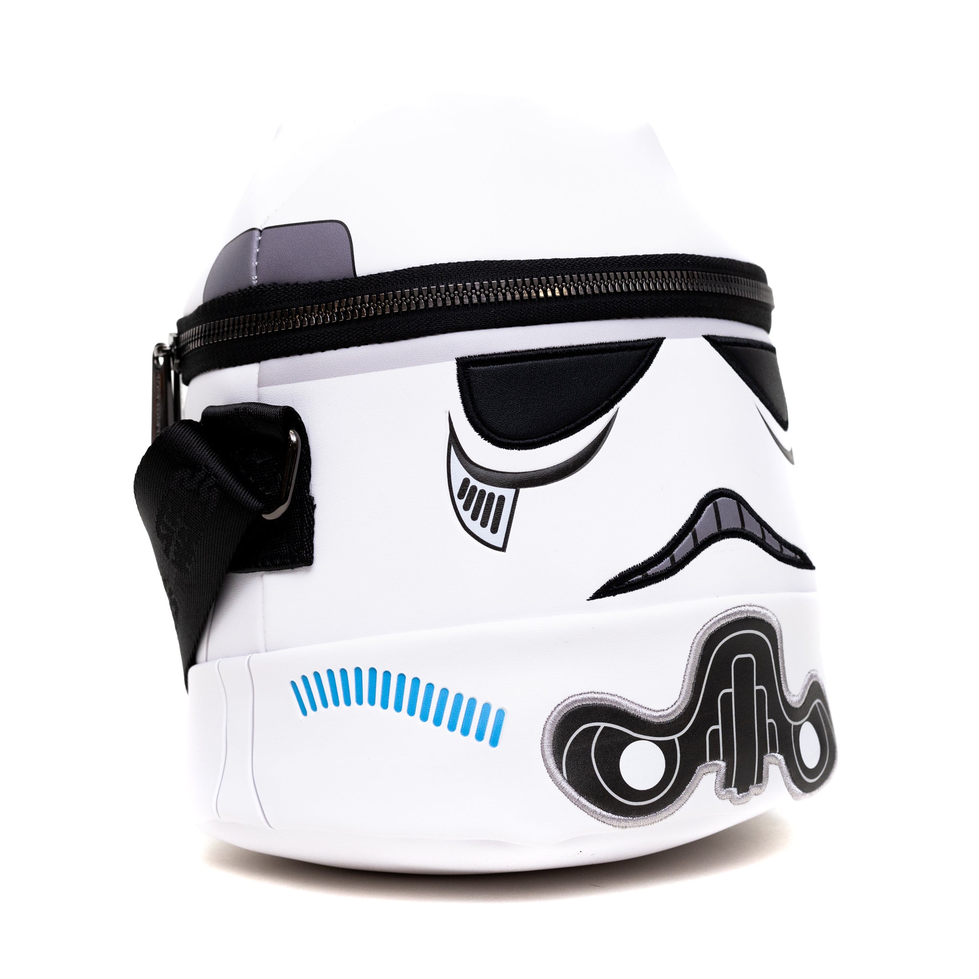 Star Wars Figural Stormtrooper Helmet Crossbody Bag | Blue Culture Tees