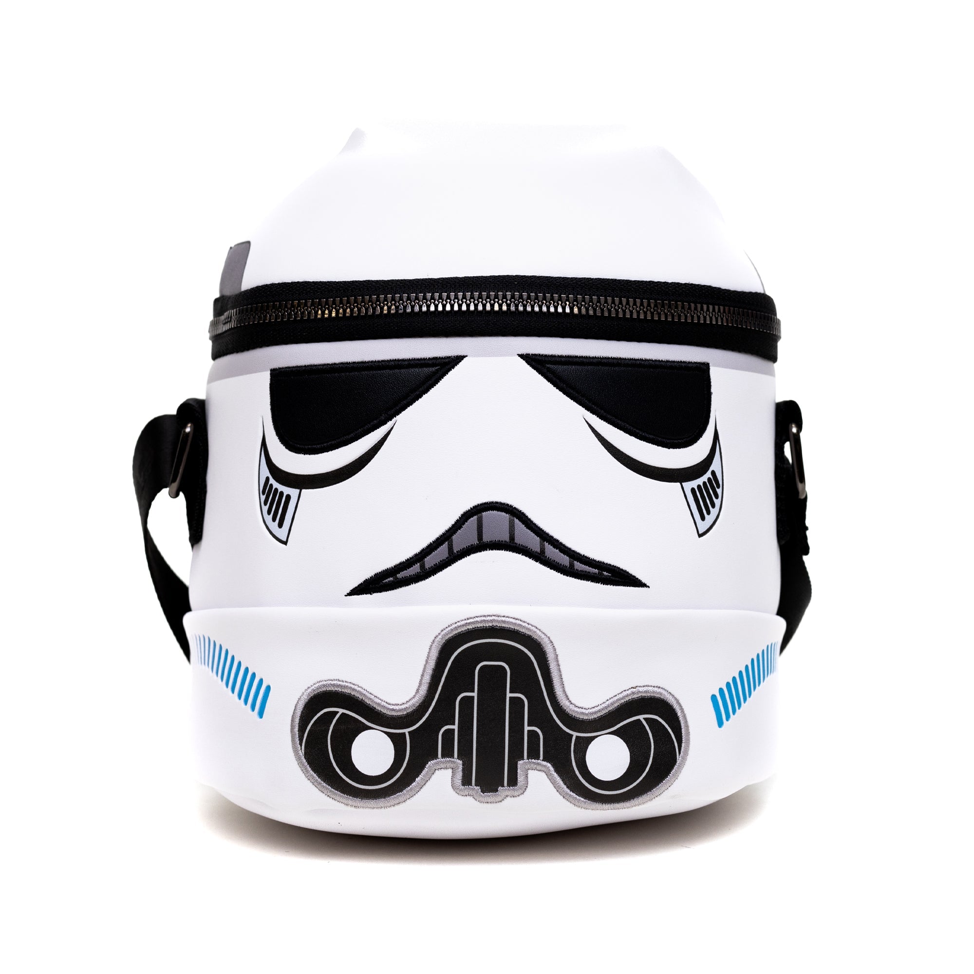 Star Wars Figural Stormtrooper Helmet Crossbody Bag | Blue Culture Tees