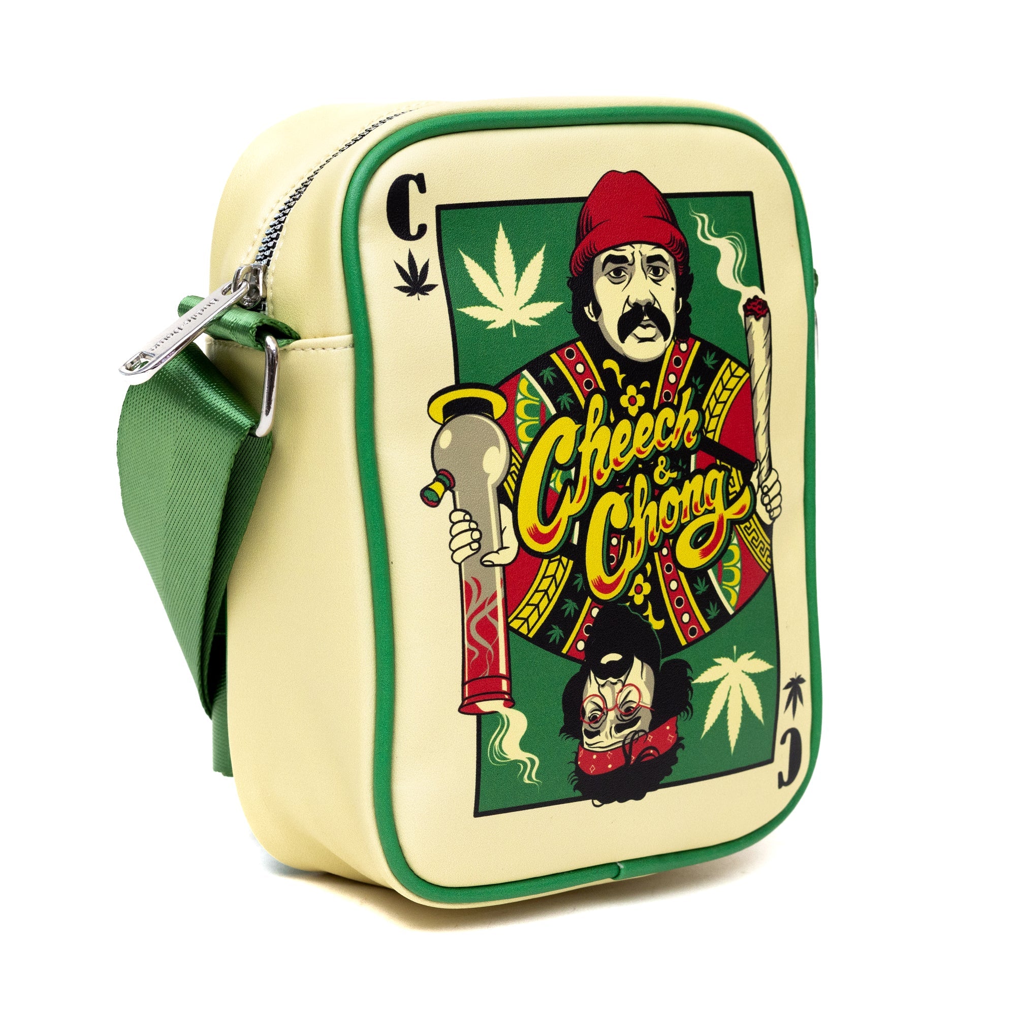 Cheech & Chong C of Weeds Playing Card Crossbody Bag | Blue Culture Tees