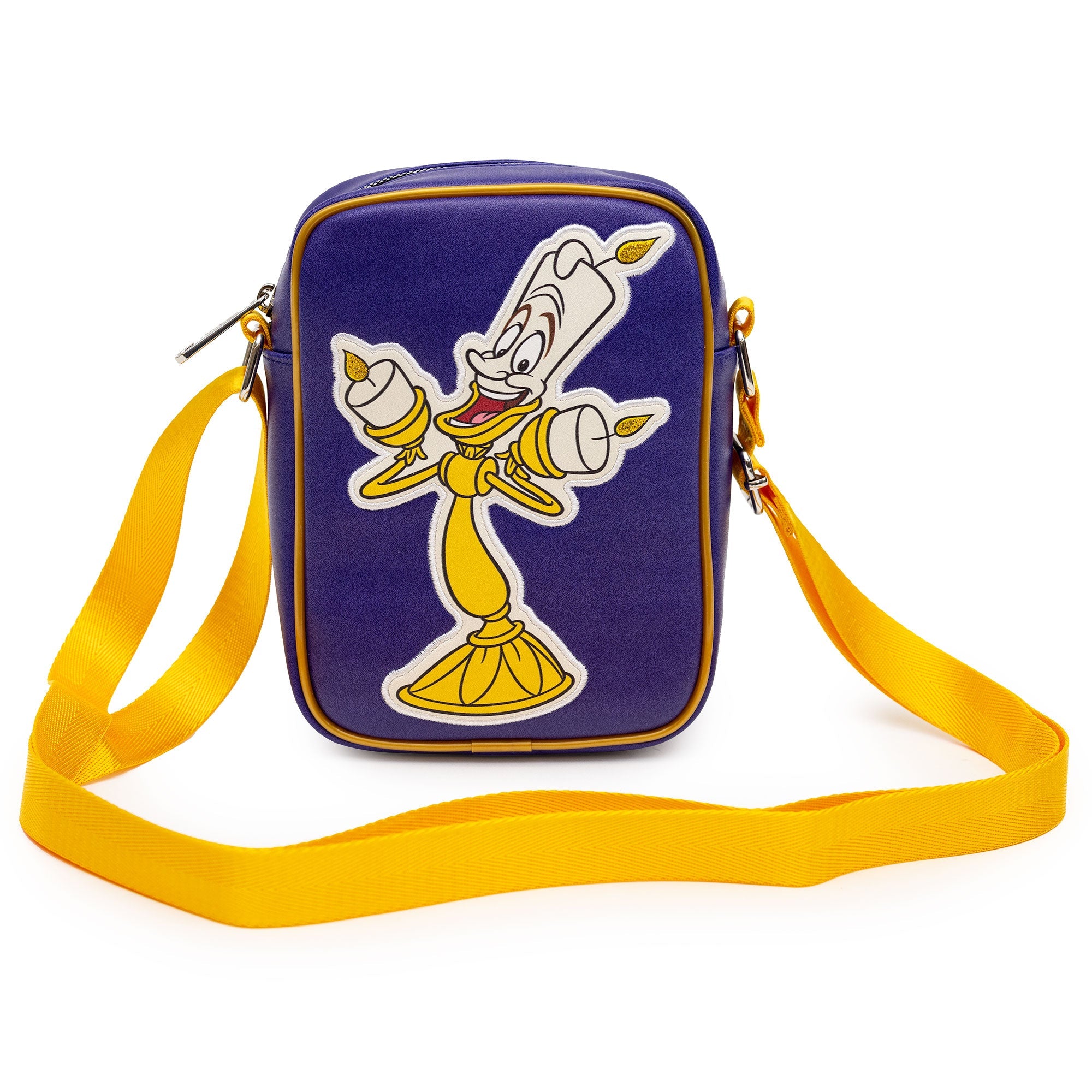 Disney Beauty and the Beast Lumiere Smiling Crossbody Bag