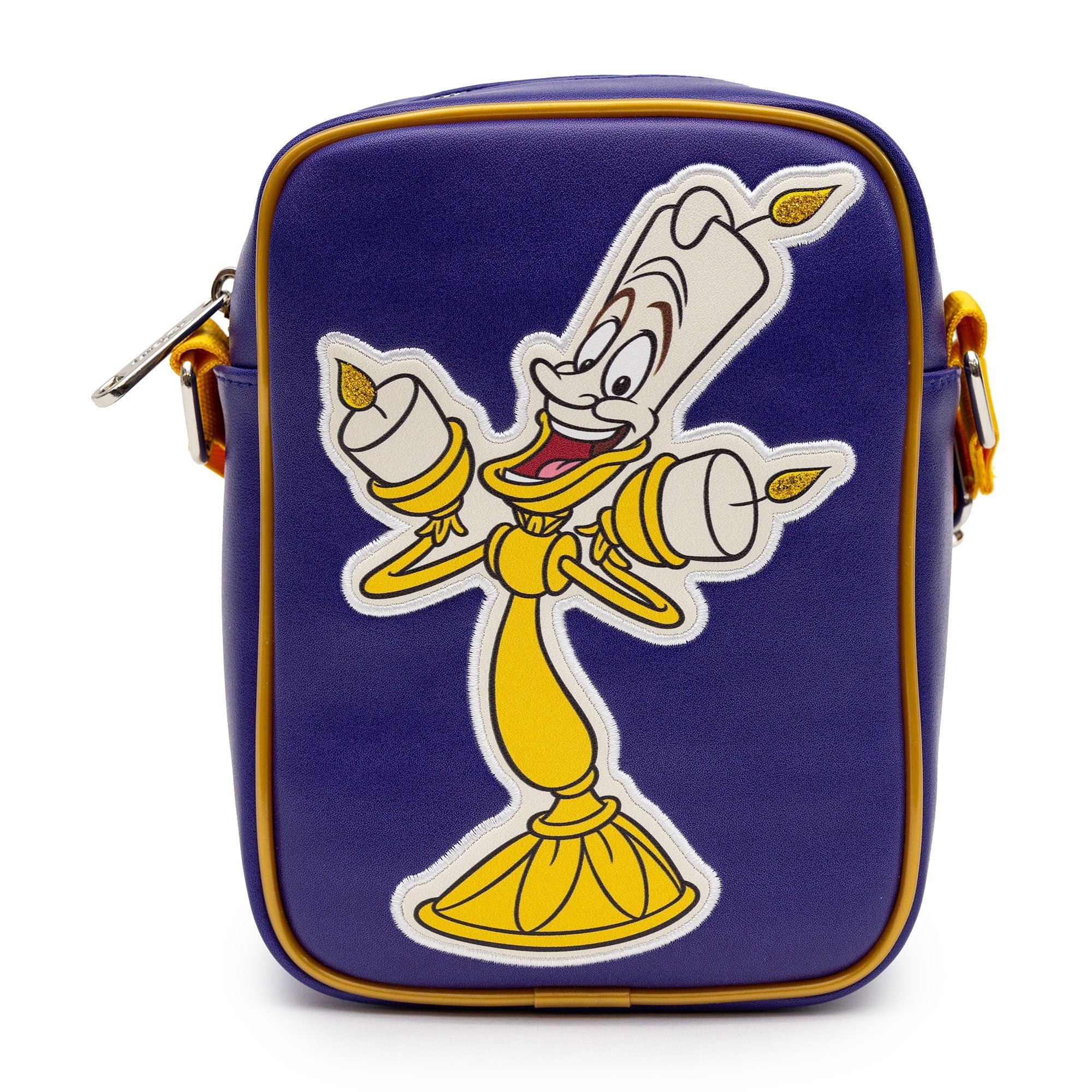 Disney Beauty and the Beast Lumiere Smiling Crossbody Bag