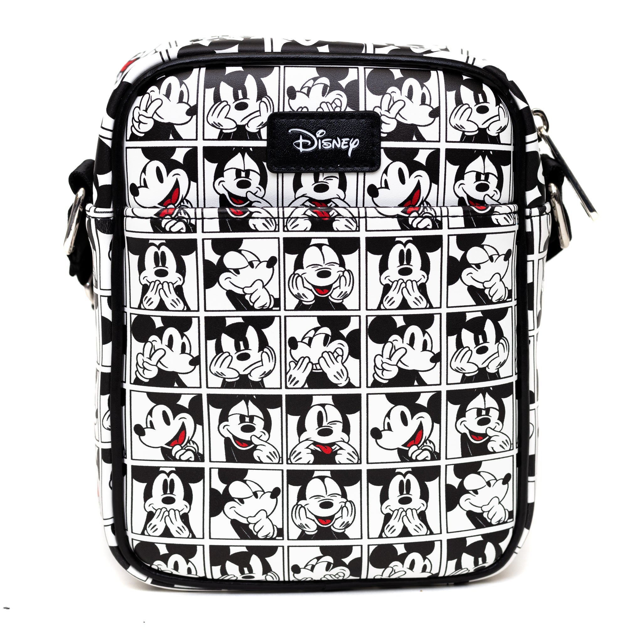 Disney Mickey Mouse Expression Blocks Crossbody Bag