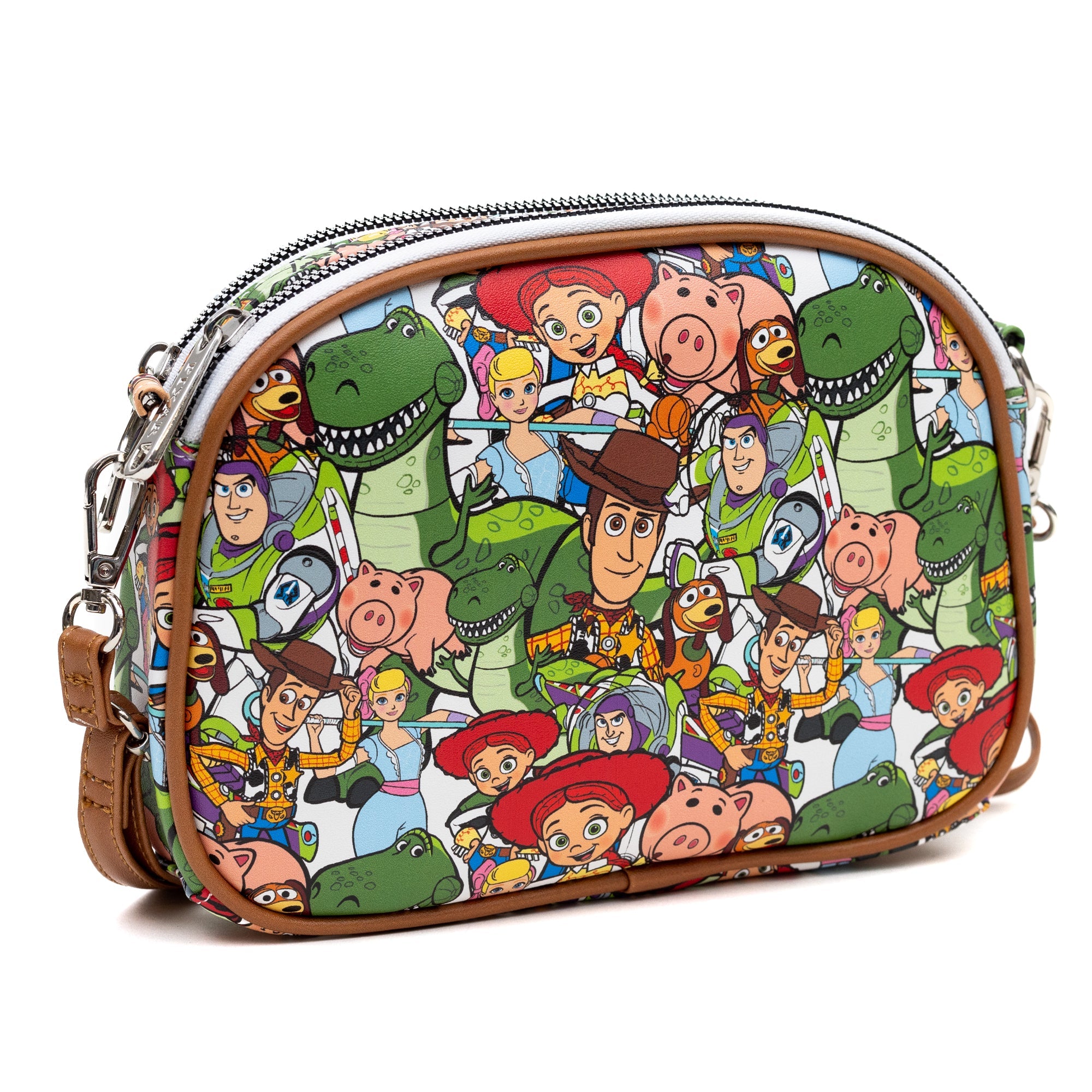 Disney Toy Story Characters Stacked AOP Crossbody Bag