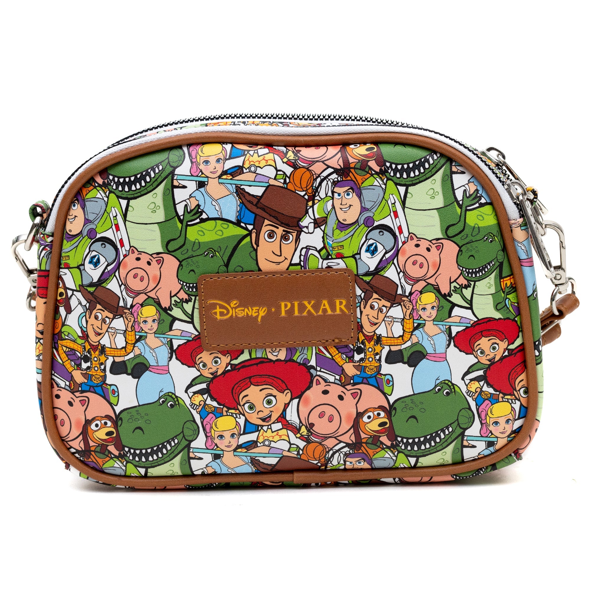 Disney Toy Story Characters Stacked AOP Crossbody Bag