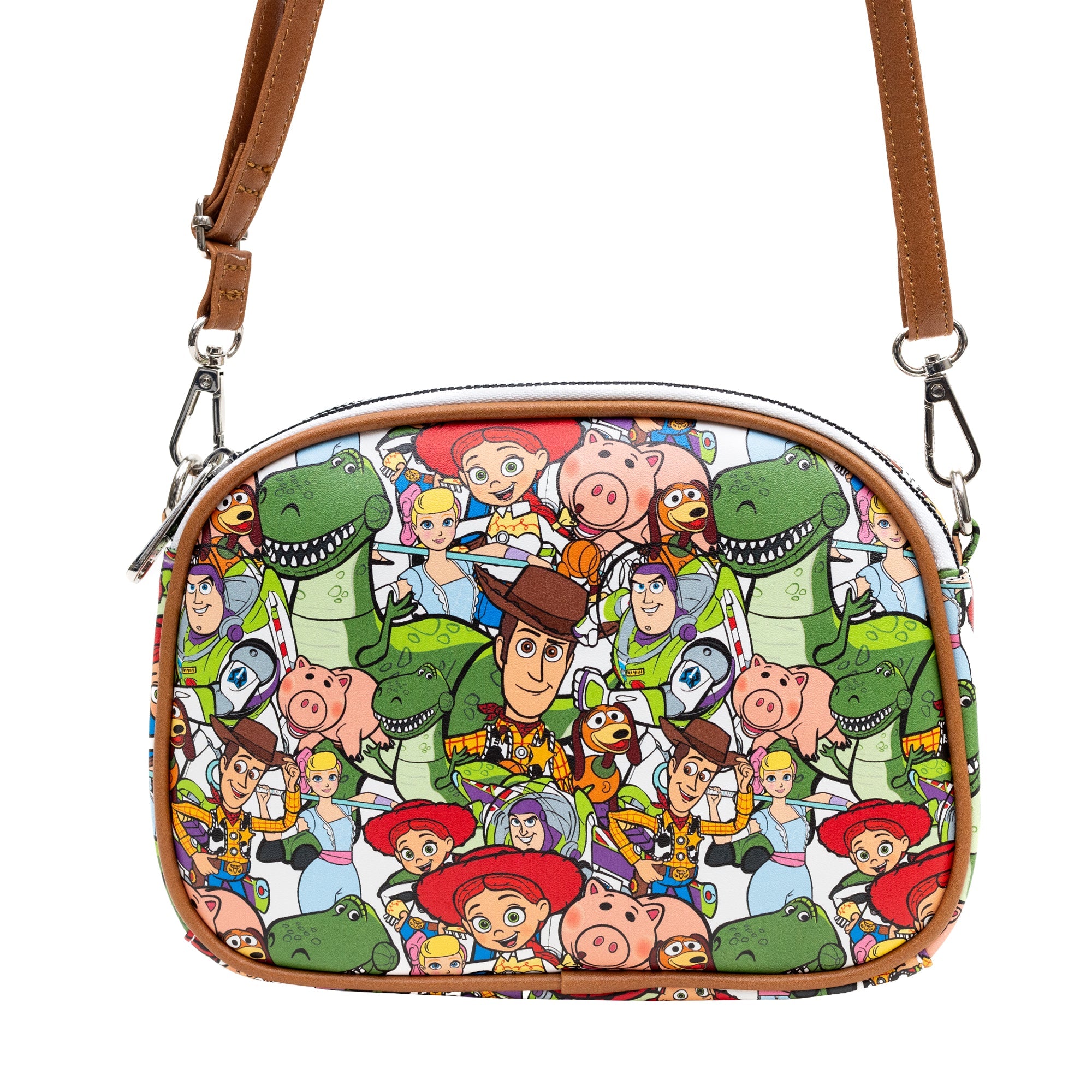 Disney Toy Story Characters Stacked AOP Crossbody Bag