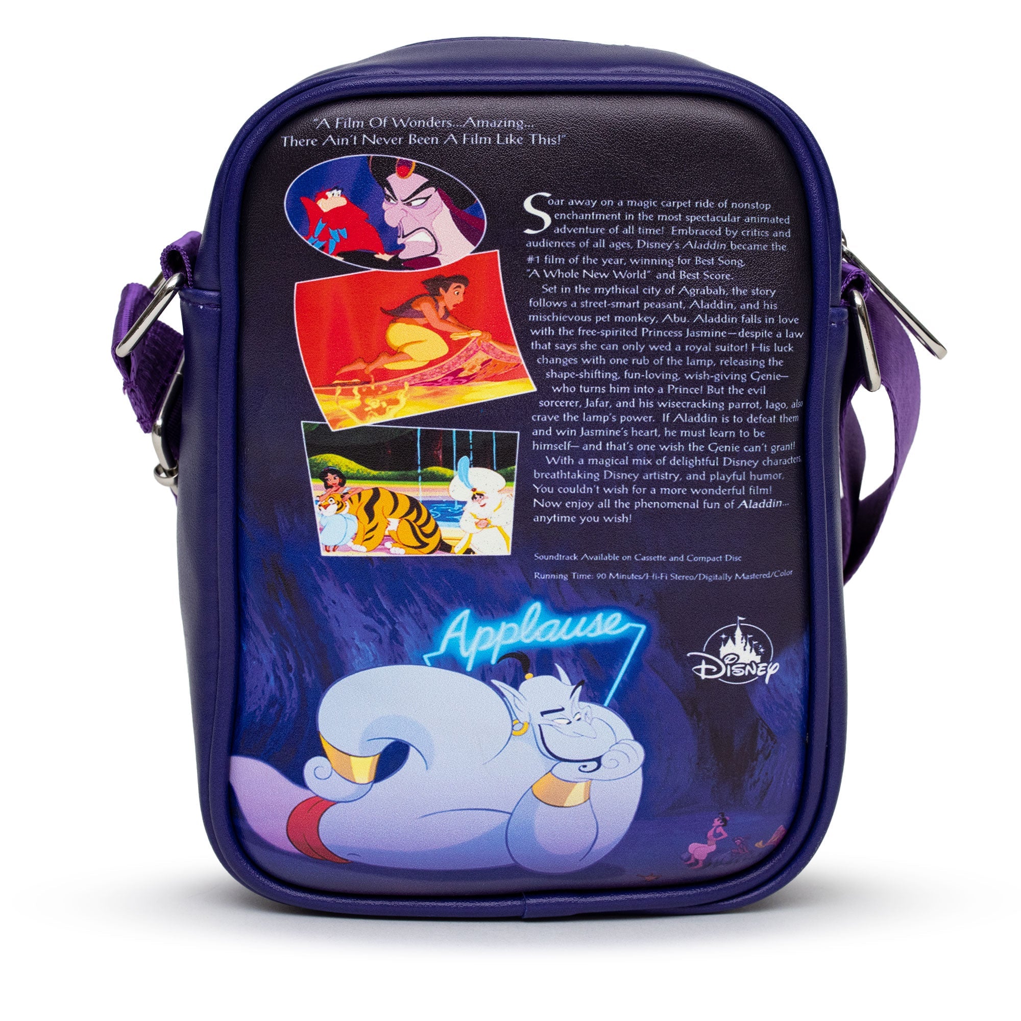 Disney Aladdin VHS Movie Box Replica Crossbody Bag