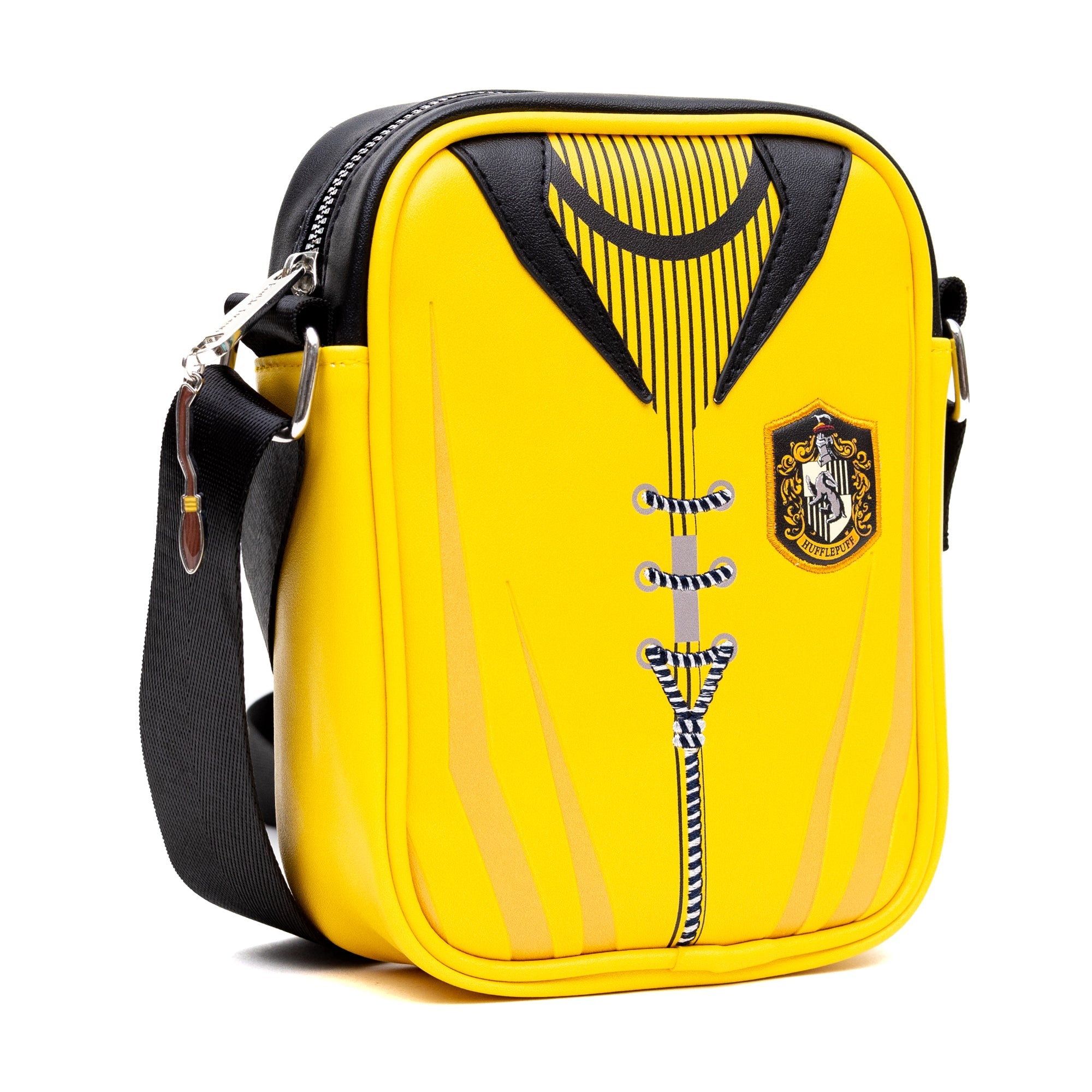 The Wizarding World of Harry Potter Hogwarts Hufflepuff Quidditch Uniform Crossbody Bag