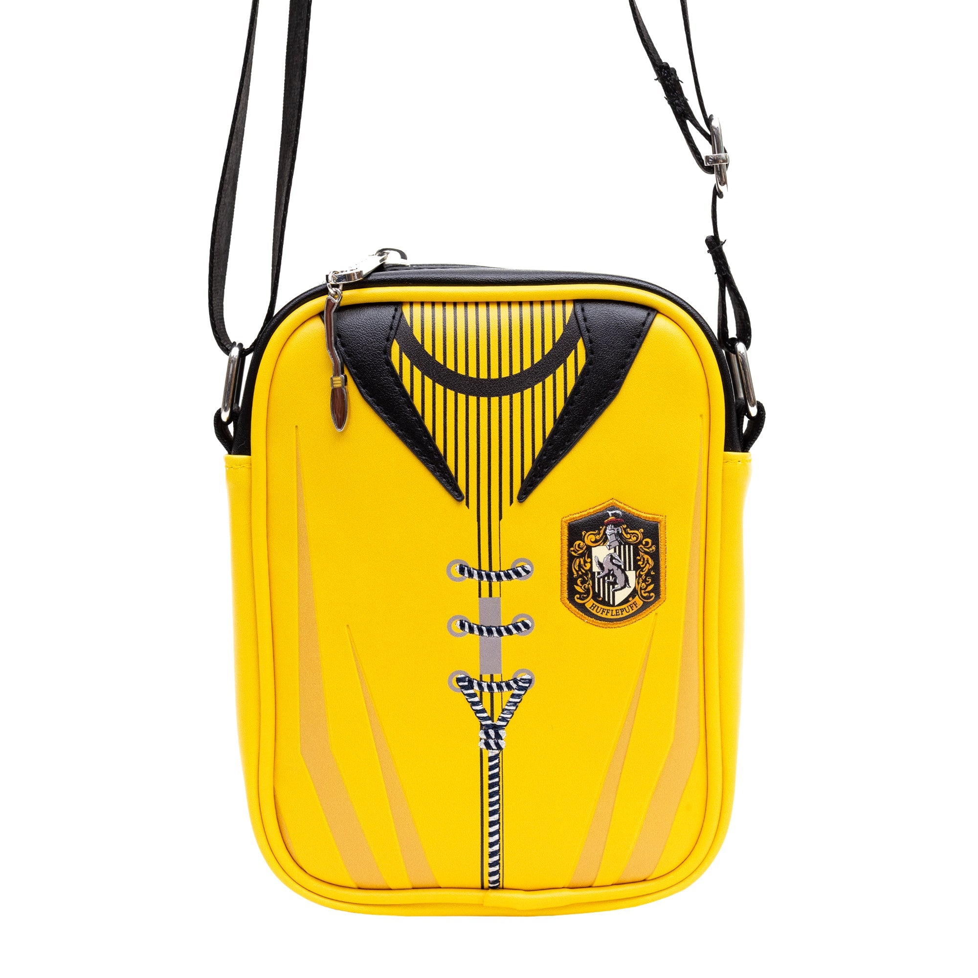 The Wizarding World of Harry Potter Hogwarts Hufflepuff Quidditch Uniform Crossbody Bag