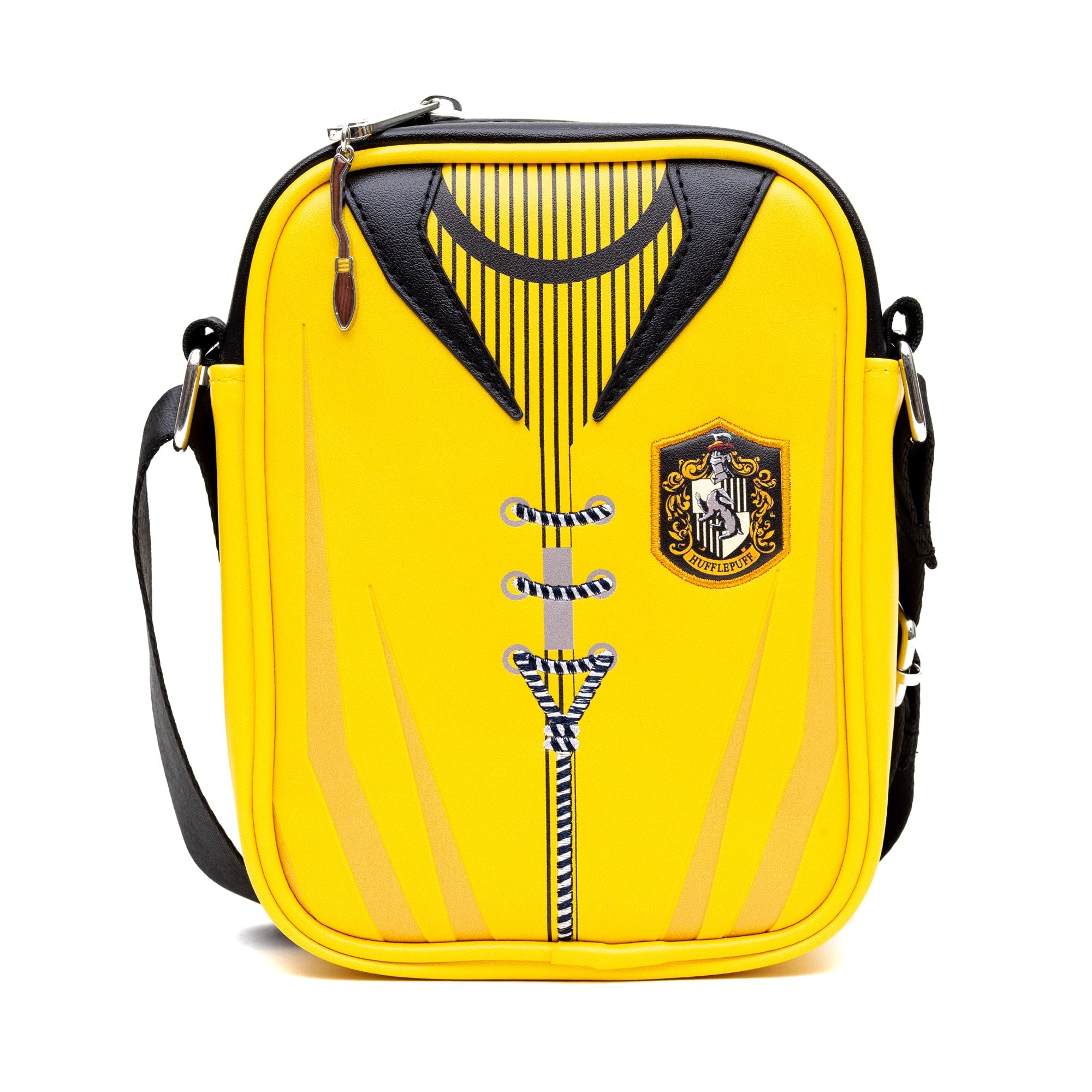 The Wizarding World of Harry Potter Hogwarts Hufflepuff Quidditch Uniform Crossbody Bag