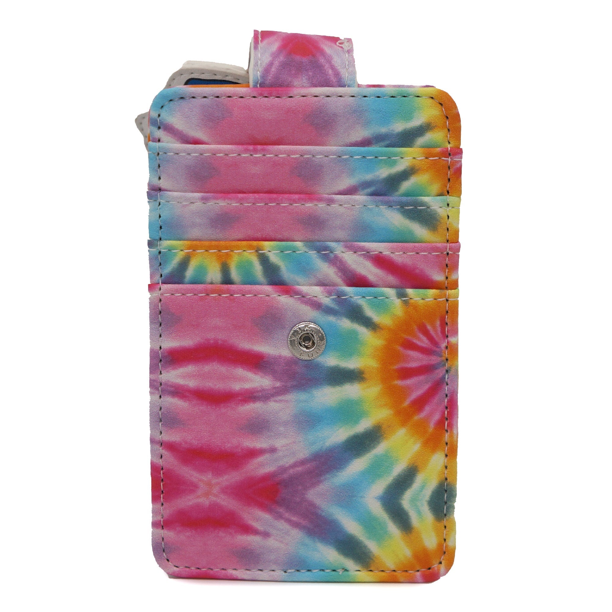 Cheech and Chong Tie Dye ID Card Holder Wallet | Blue Culture Tees