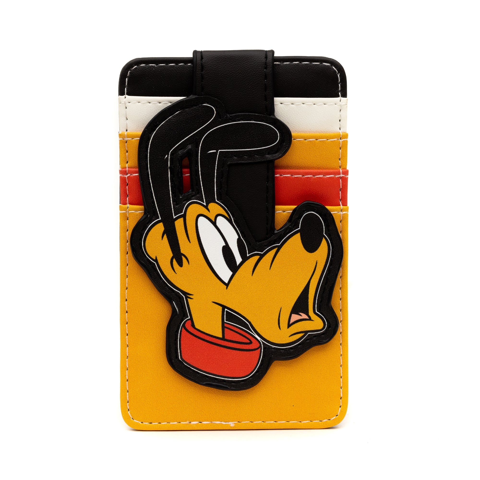 Disney Pluto Expression ID Card Holder Wallet | Blue Culture Tees