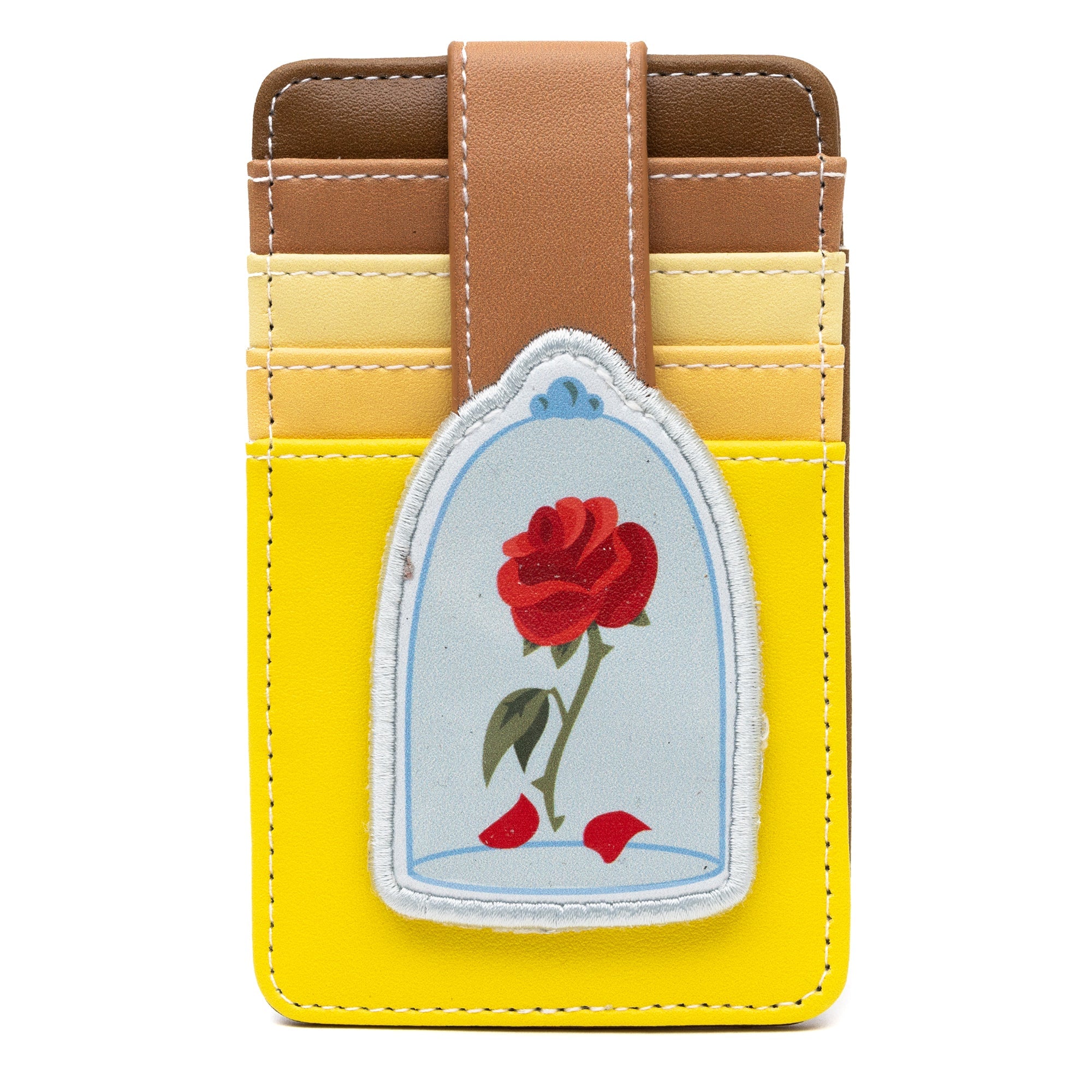 Disney Beauty and the Beast Enchanted Rose ID Card Holder Wallet | Blue Culture Tees