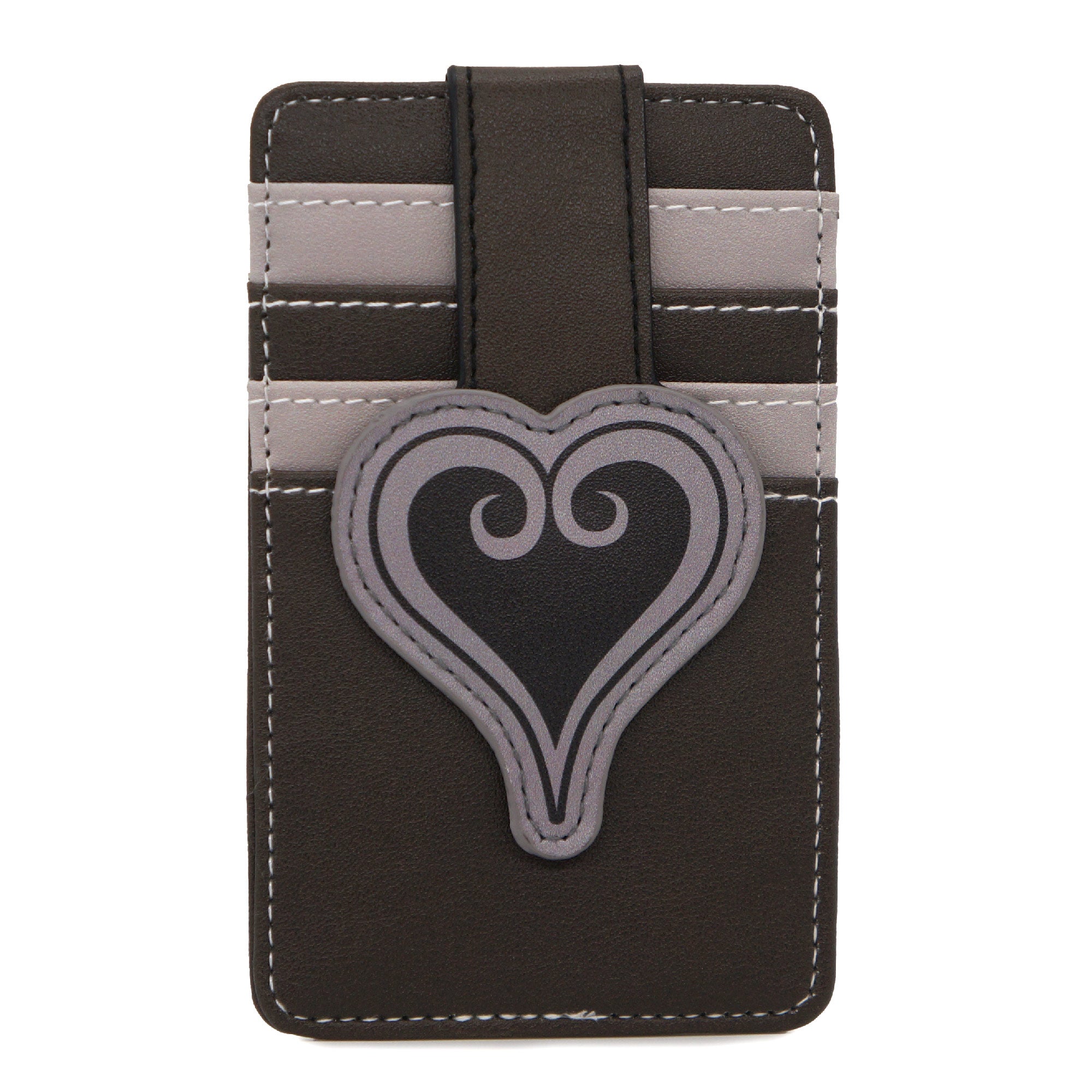 Disney Kingdom Hearts Heart ID Card Holder Wallet | Blue Culture Tees