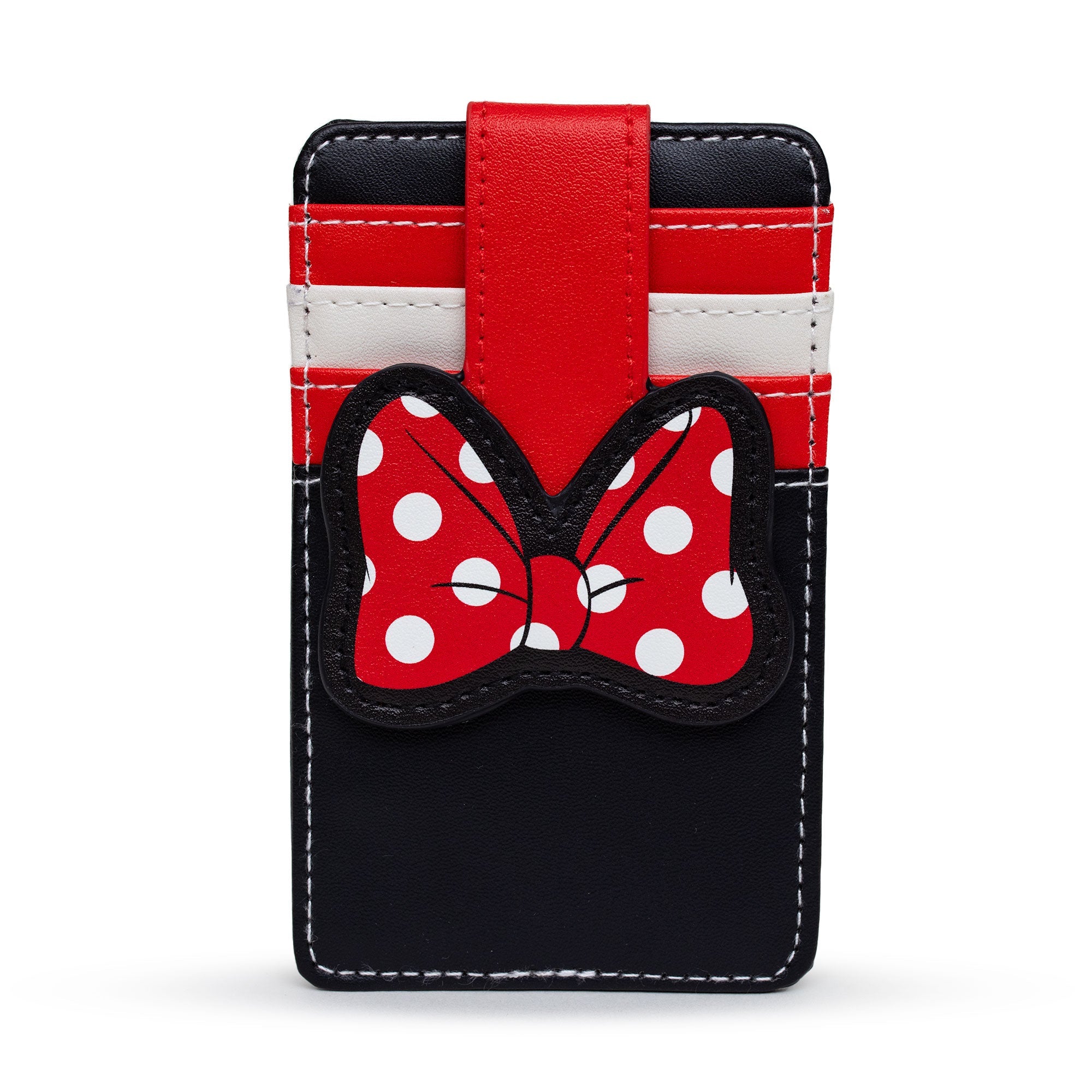 Disney Minnie Mouse Bow Wallet ID Cardholder | Blue Culture Tees