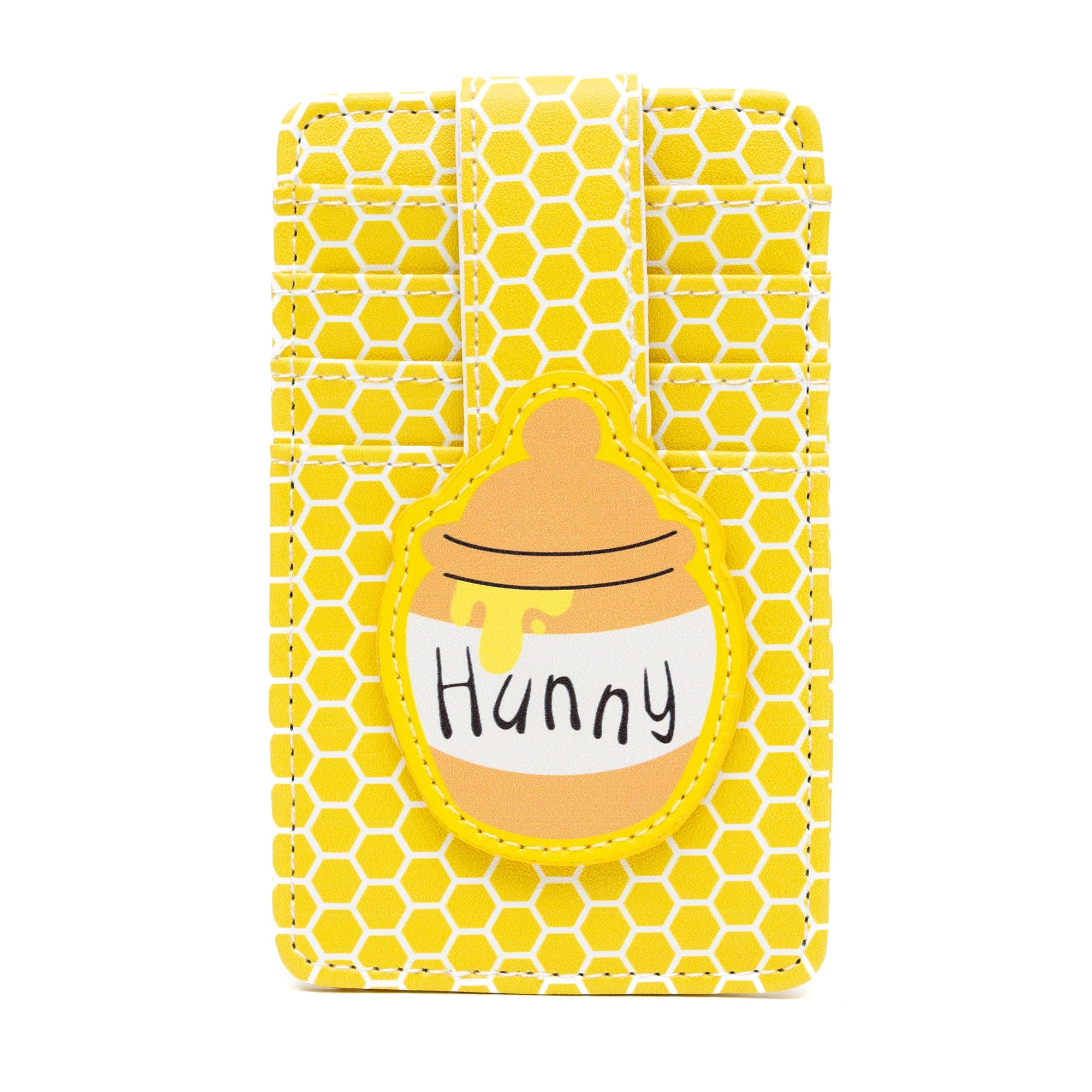 Disney Winnie the Pooh Hunny Pot Honeycomb ID Card Holder Wallet | Blue Culture Tees