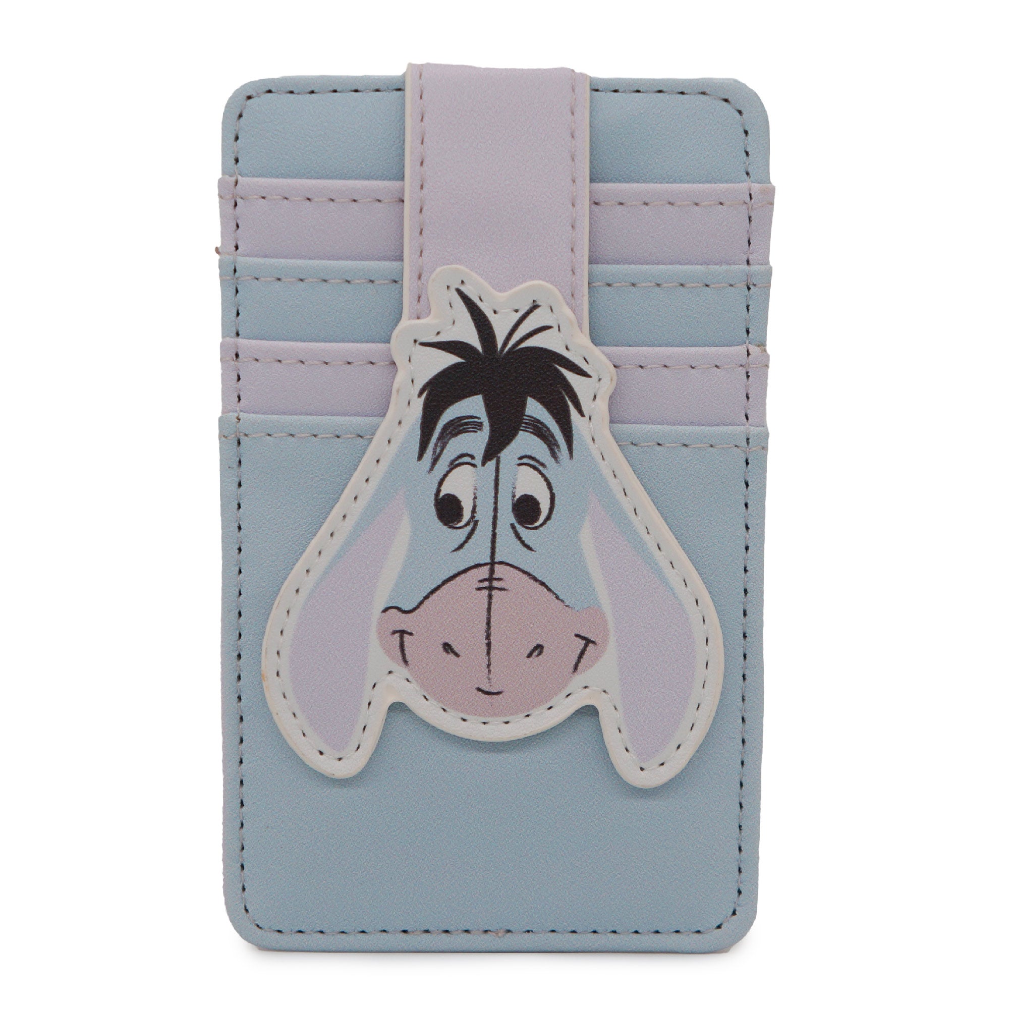 Disney Vegan Winnie the Pooh Eeyore ID Card Holder Wallet | Blue Culture Tees