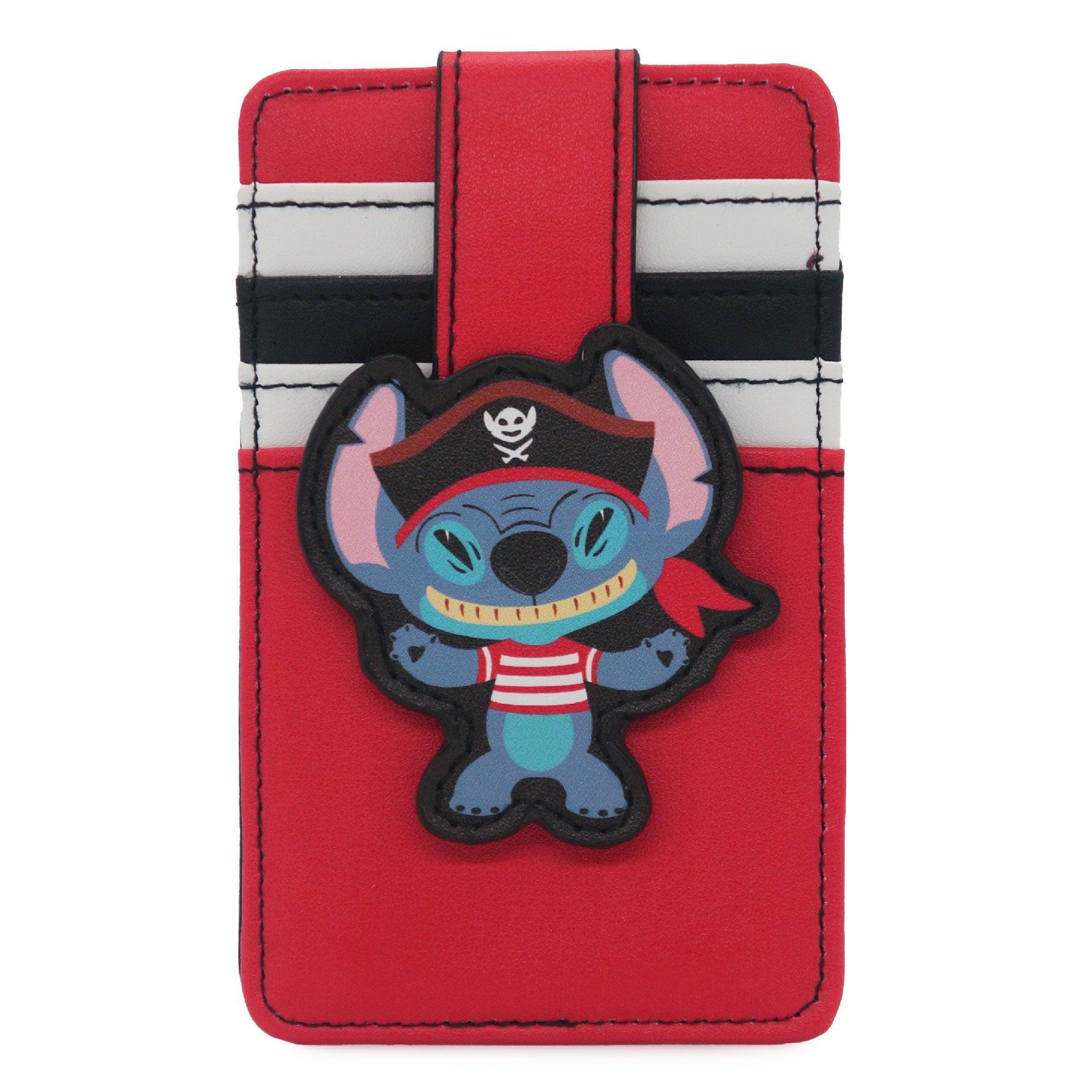 Disney Lilo and Stitch Pirate Stitch ID Card Holder Wallet | Blue Culture Tees