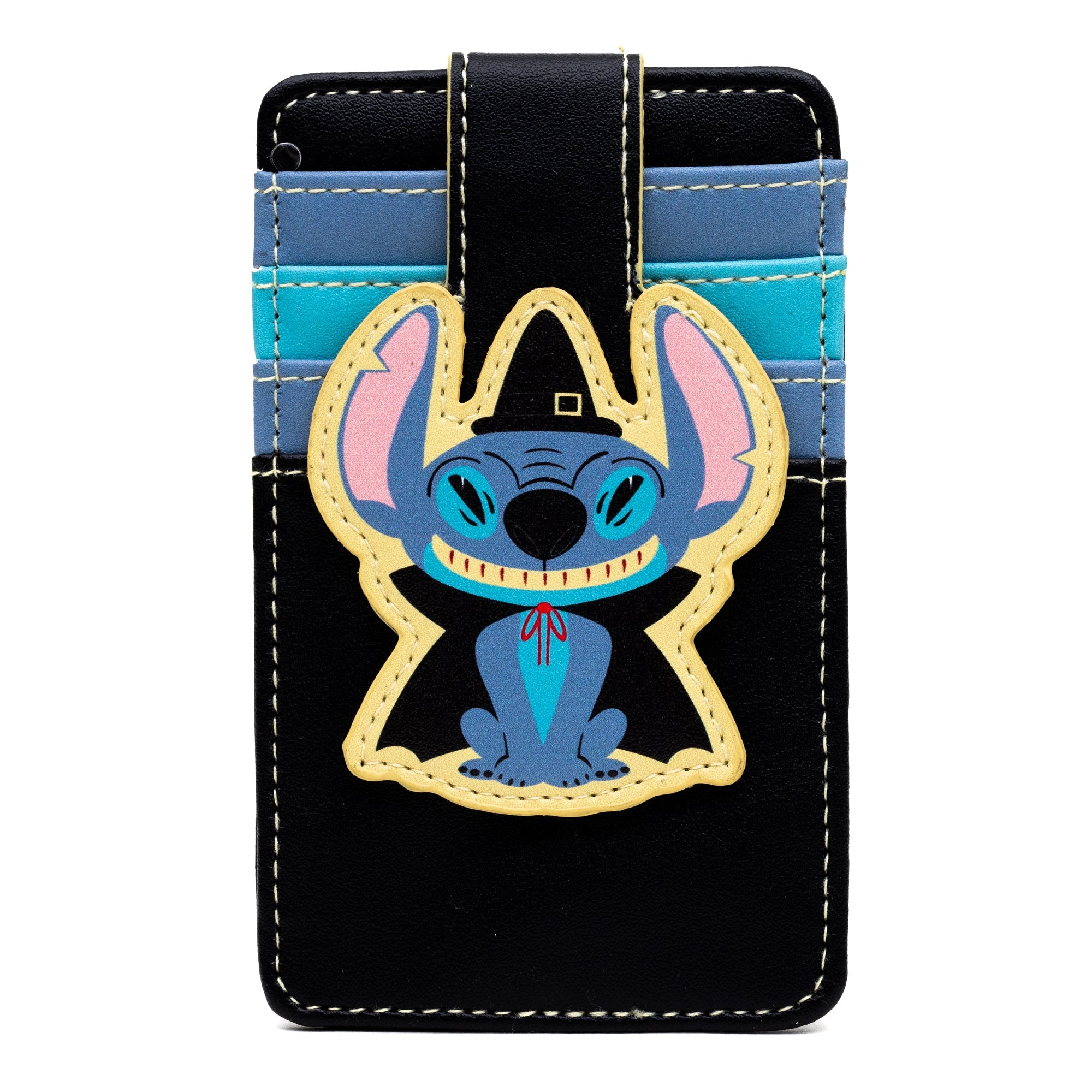 Disney Lilo and Stitch Halloween Witch Stitch Wallet  ID Cardholder