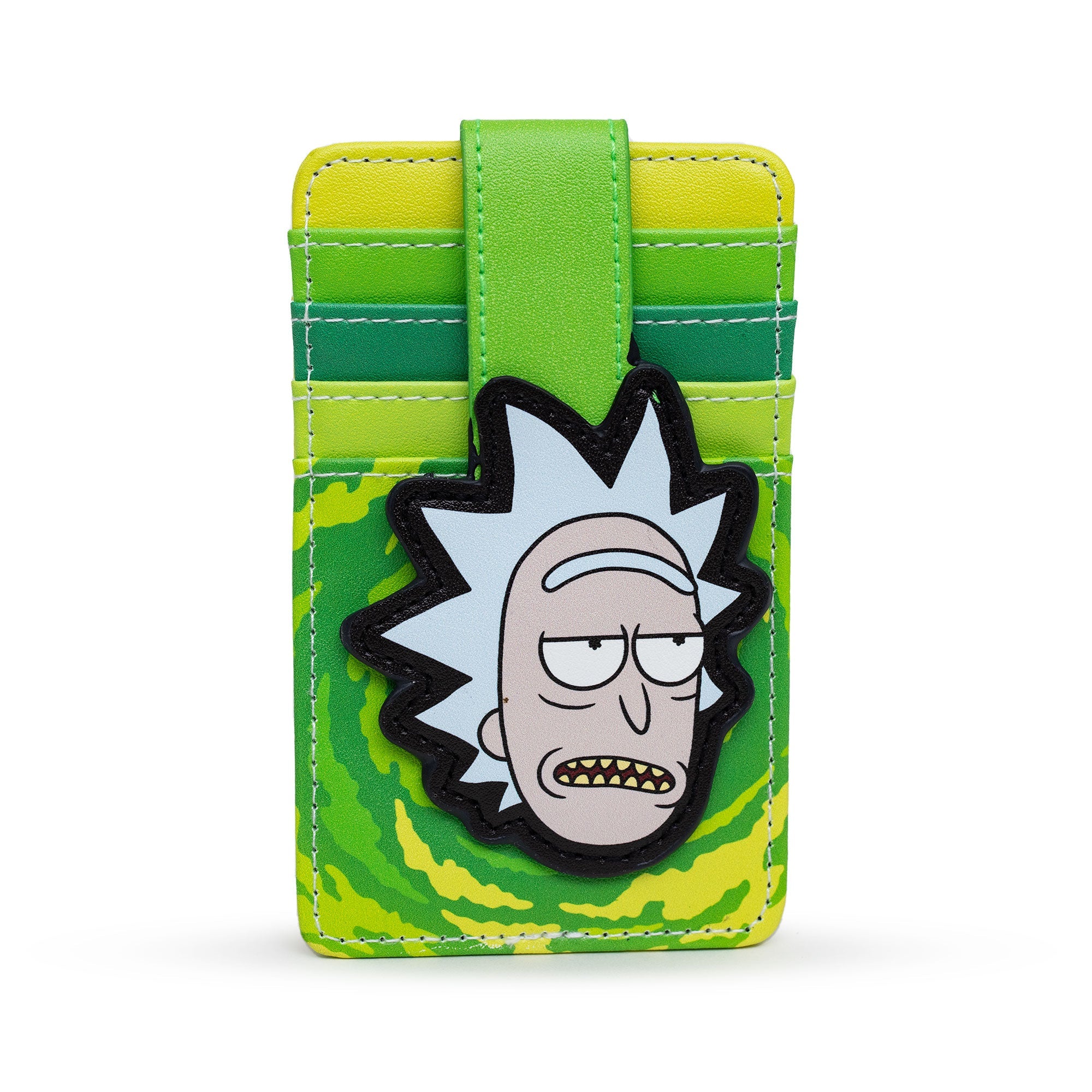 Rick and Morty Face Wallet ID Card Holder | Blue Culture Tees