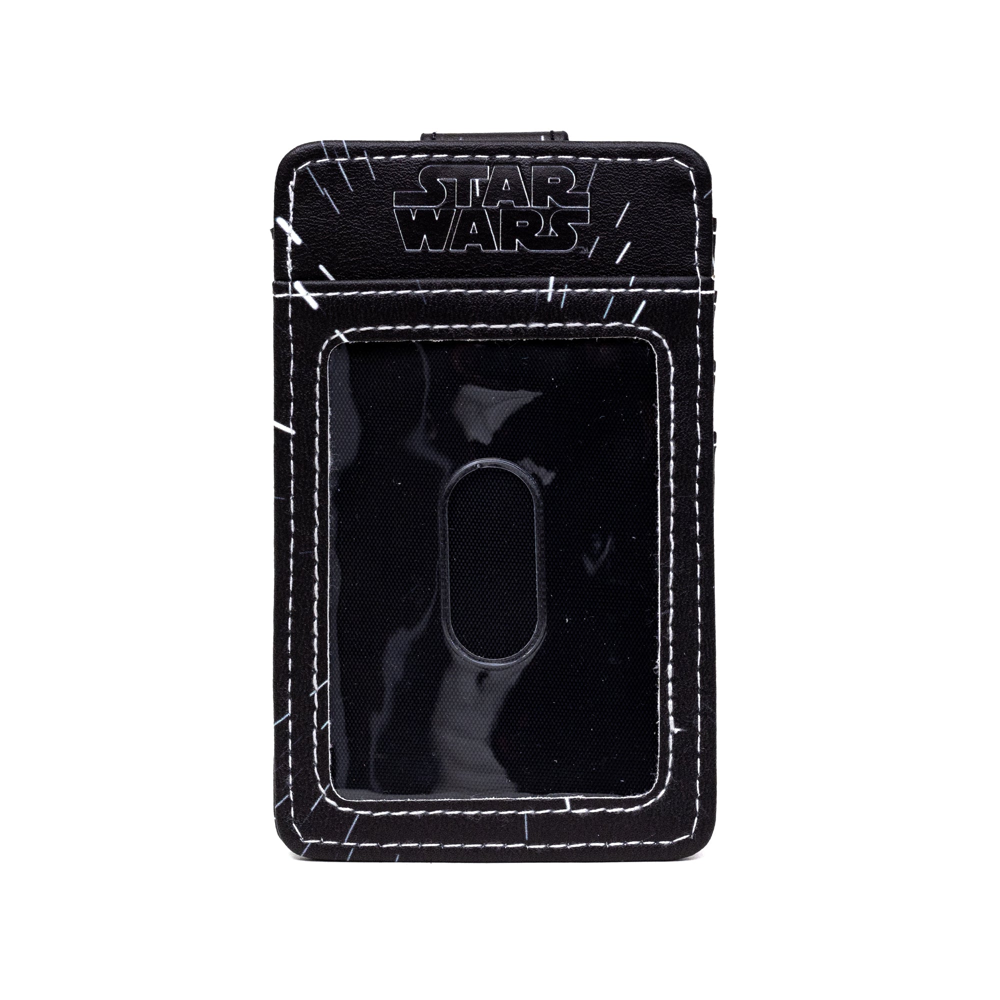 Star Wars Death Star with Galaxy Stars ID Card Holder Wallet