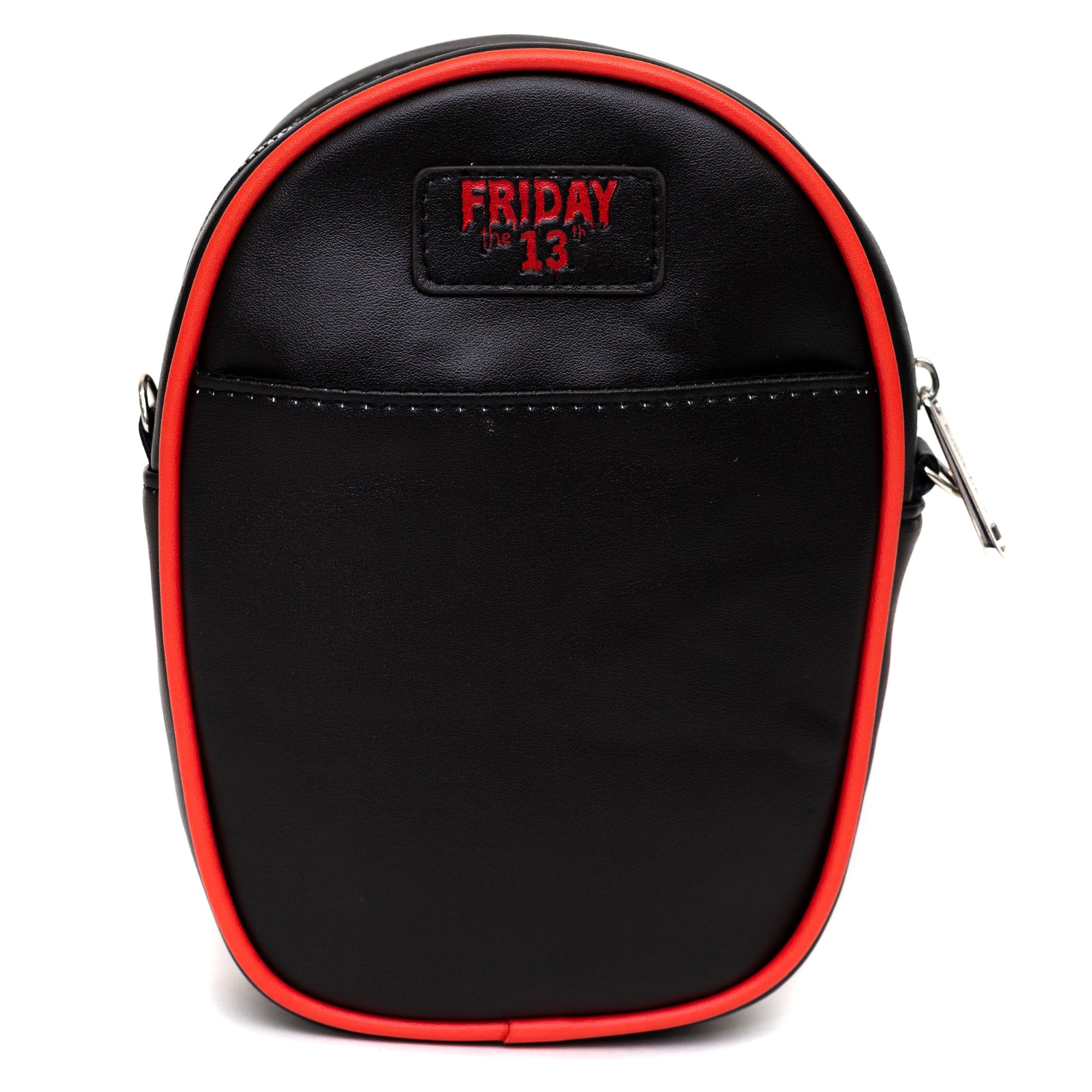 Friday The 13th Jason Hockey Mask Applique Crossbody Bag