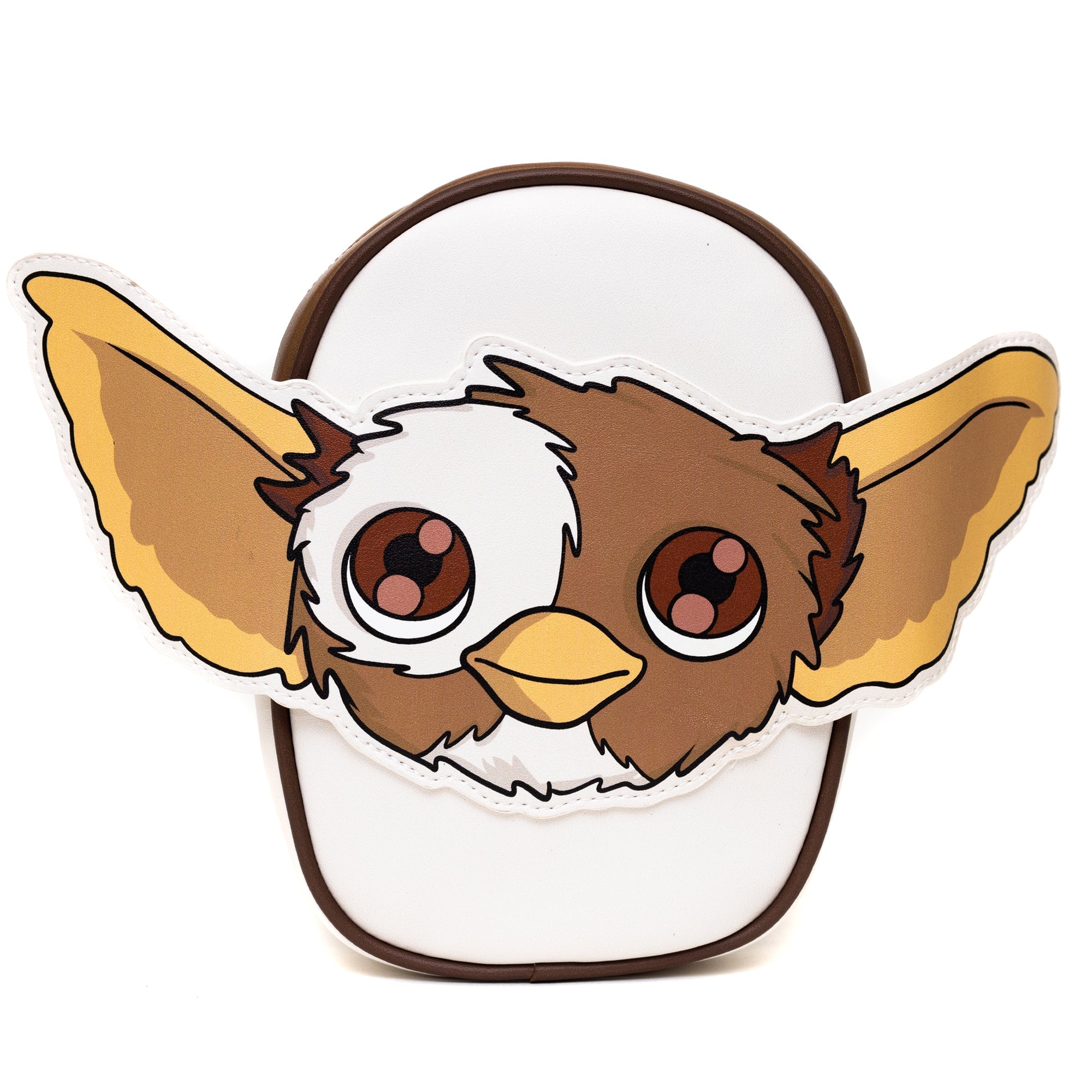 Gremlins Gizmo Smiling Face Applique Horror Crossbody Bag