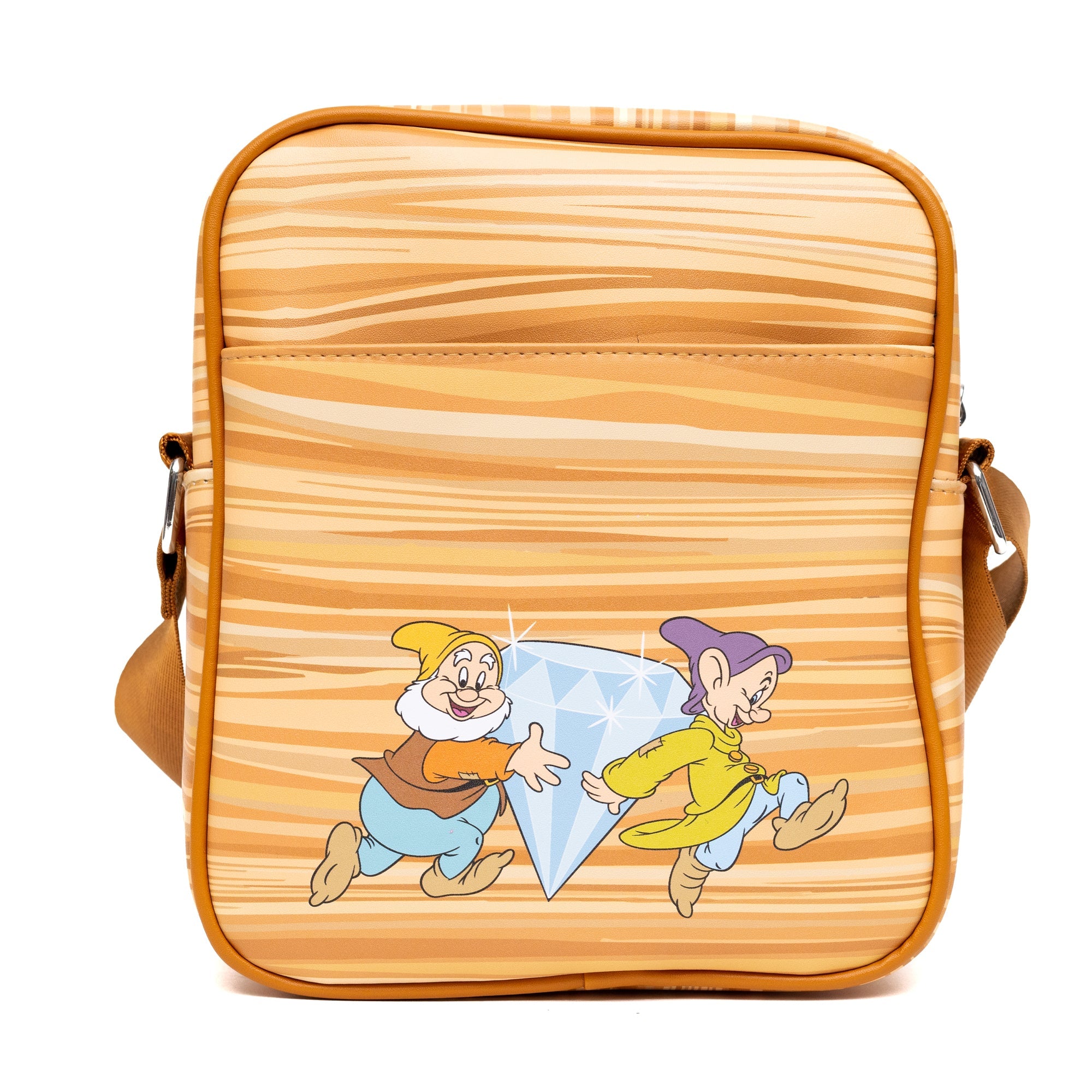 Disney Snow White and the Seven Dwarfs Face Smash Group Crossbody Bag | Blue Culture Tees