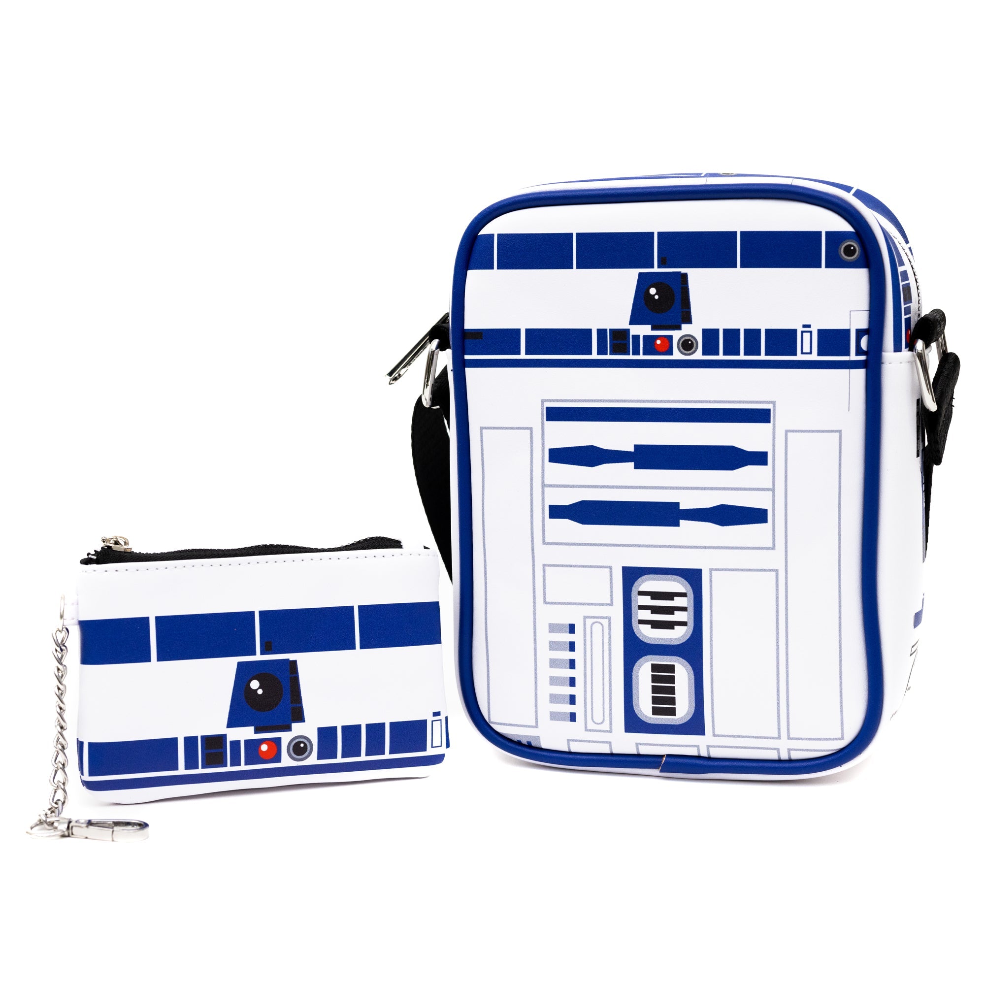 Star Wars R2 D2 Droid Crossbody Bag and Wallet Combo