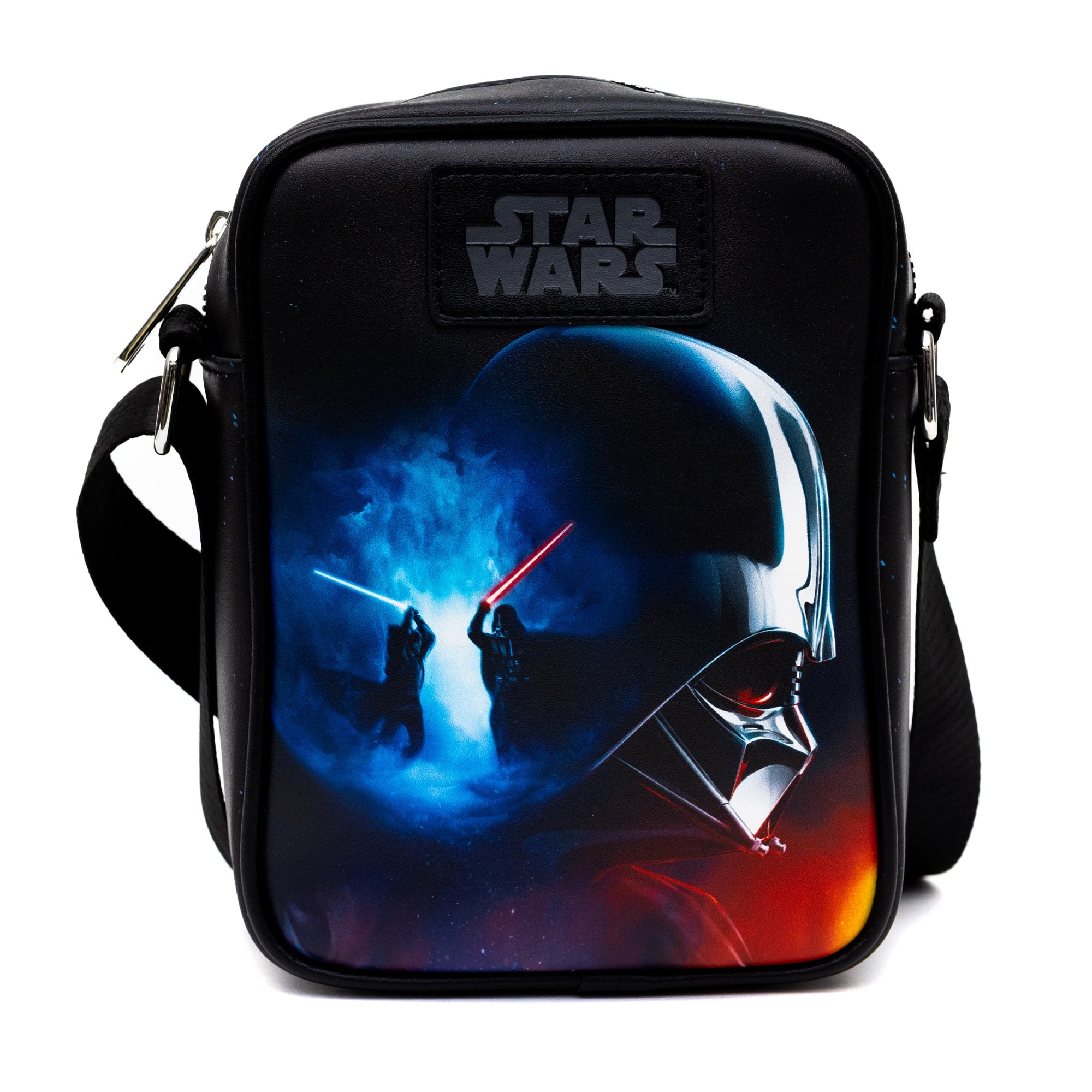 Star Wars Darth Vader and Luke Skywalker Battle Scene Crossbody Bag and Wallet Combo