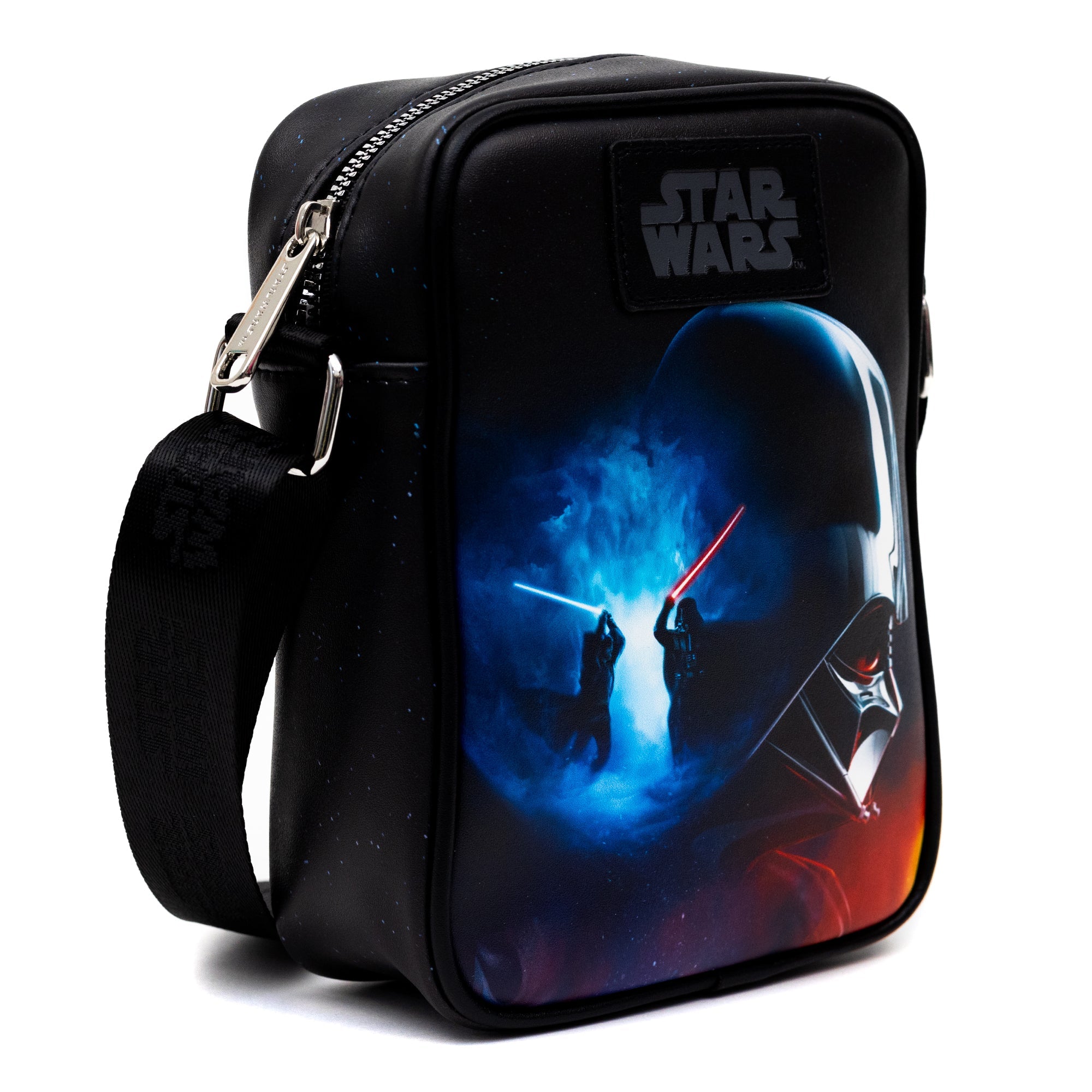 Star Wars Darth Vader and Luke Skywalker Battle Scene Crossbody Bag and Wallet Combo