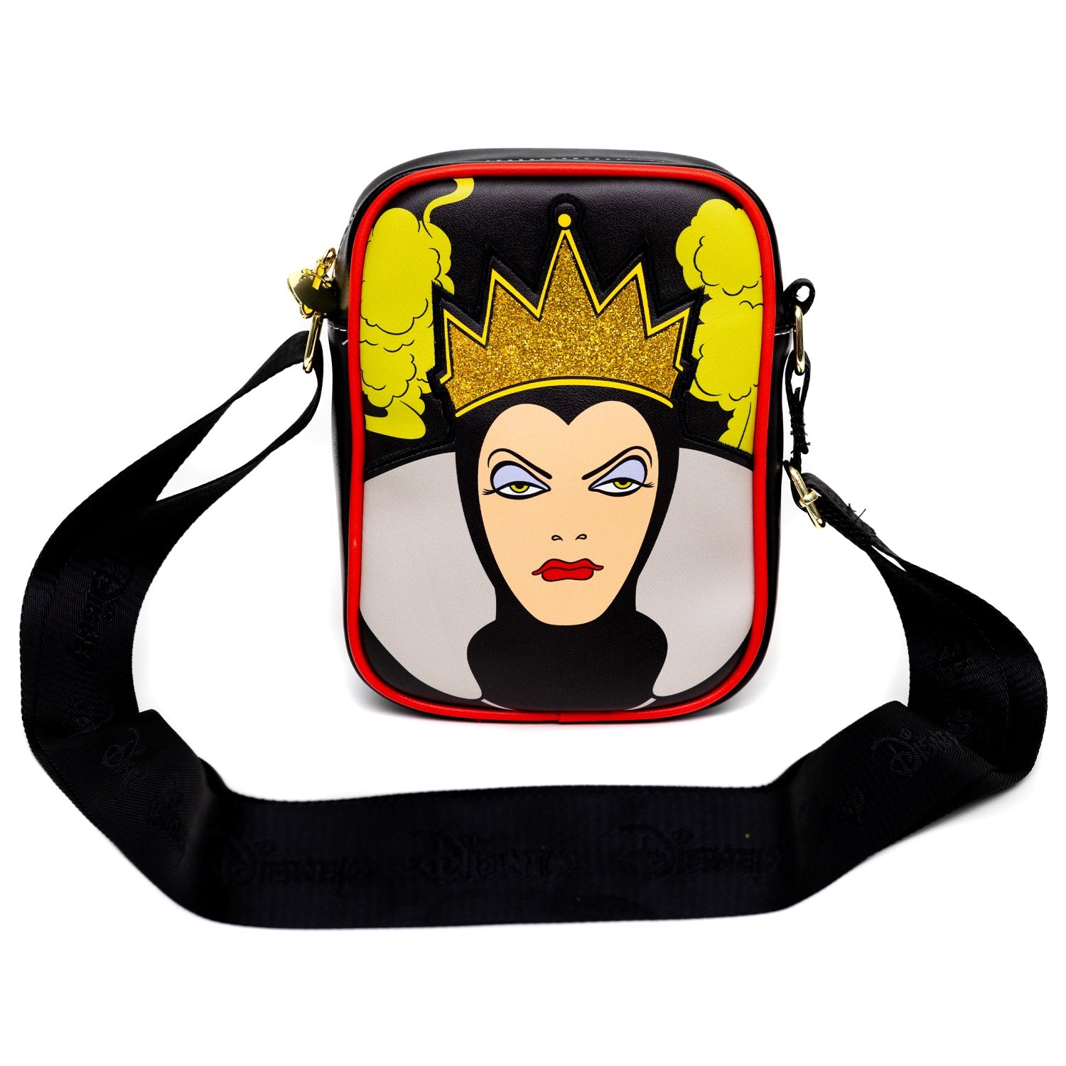 Disney Snow Whites Evil Queen Cauldron Pose Crossbody Bag and Wallet Combo