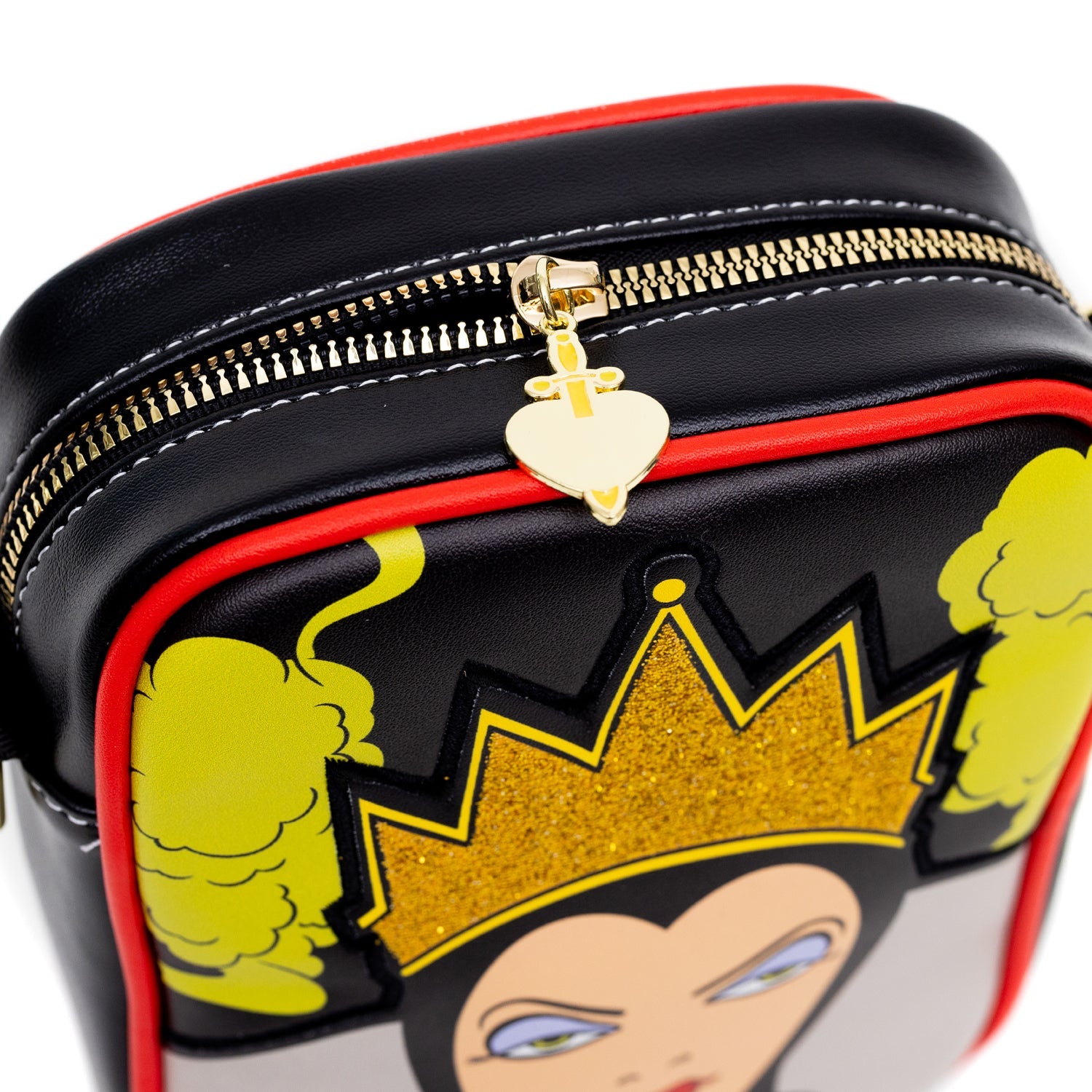 Disney Snow Whites Evil Queen Cauldron Pose Crossbody Bag and Wallet Combo